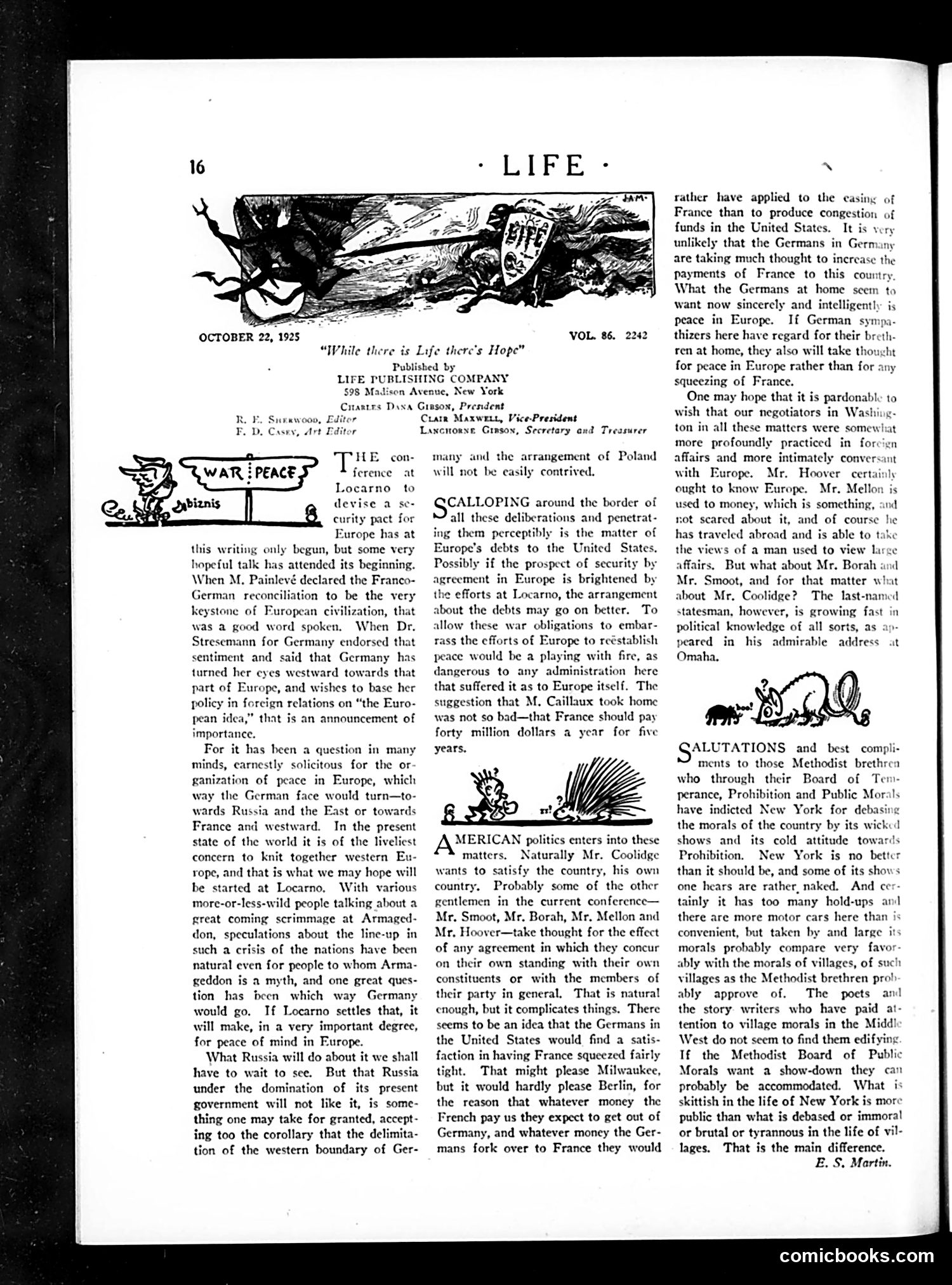 Life — October 22, 1925 — page 18 of 74