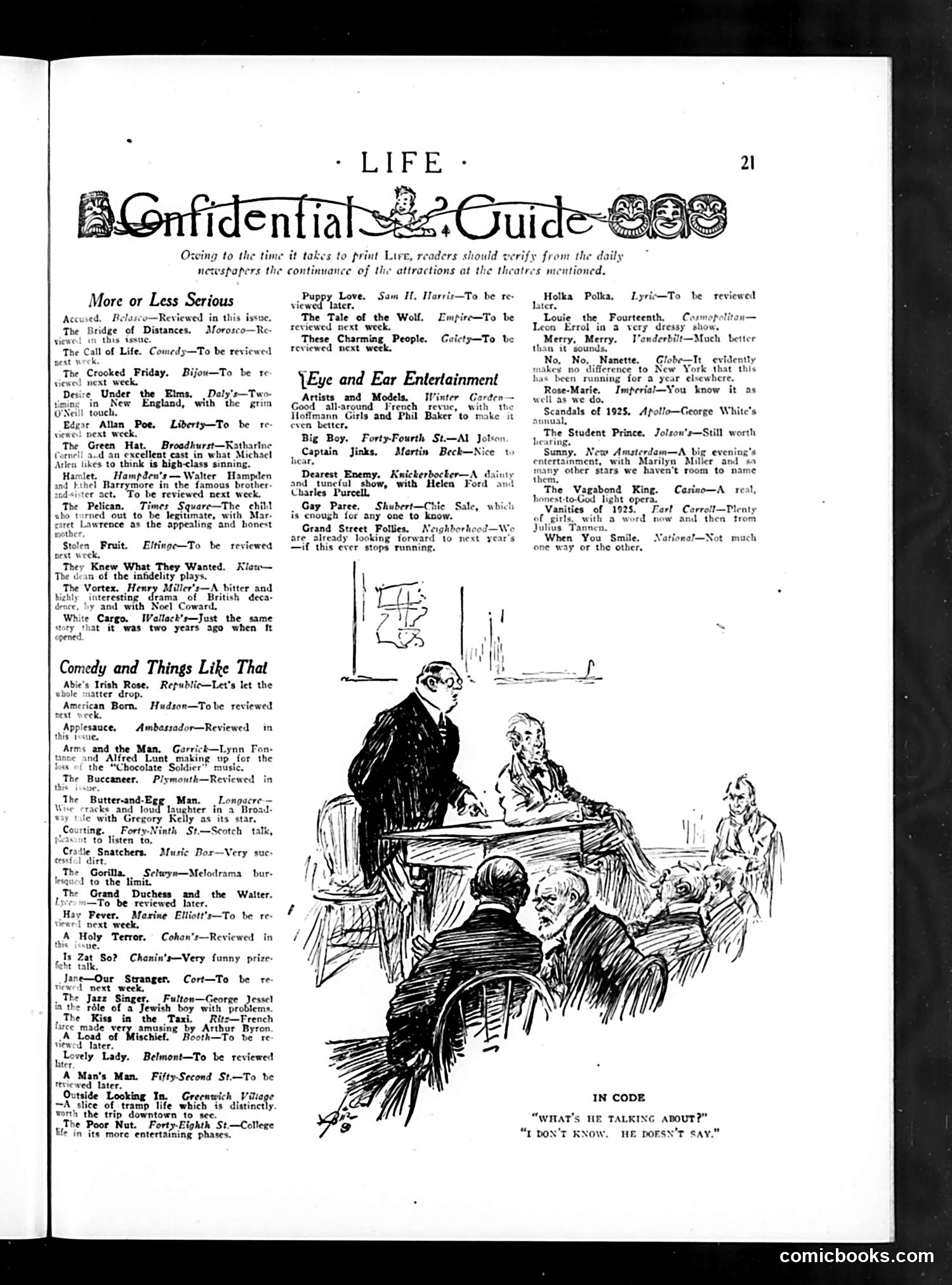 Life — October 22, 1925 — page 23 of 74