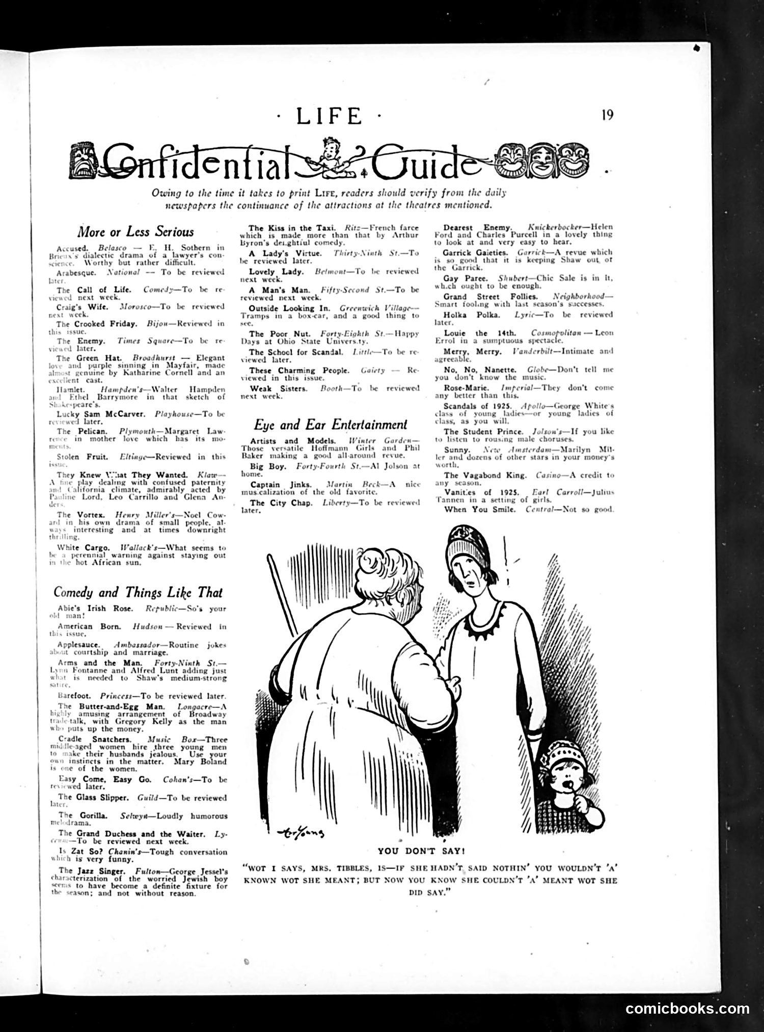Life — October 22, 1925 — page 59 of 74