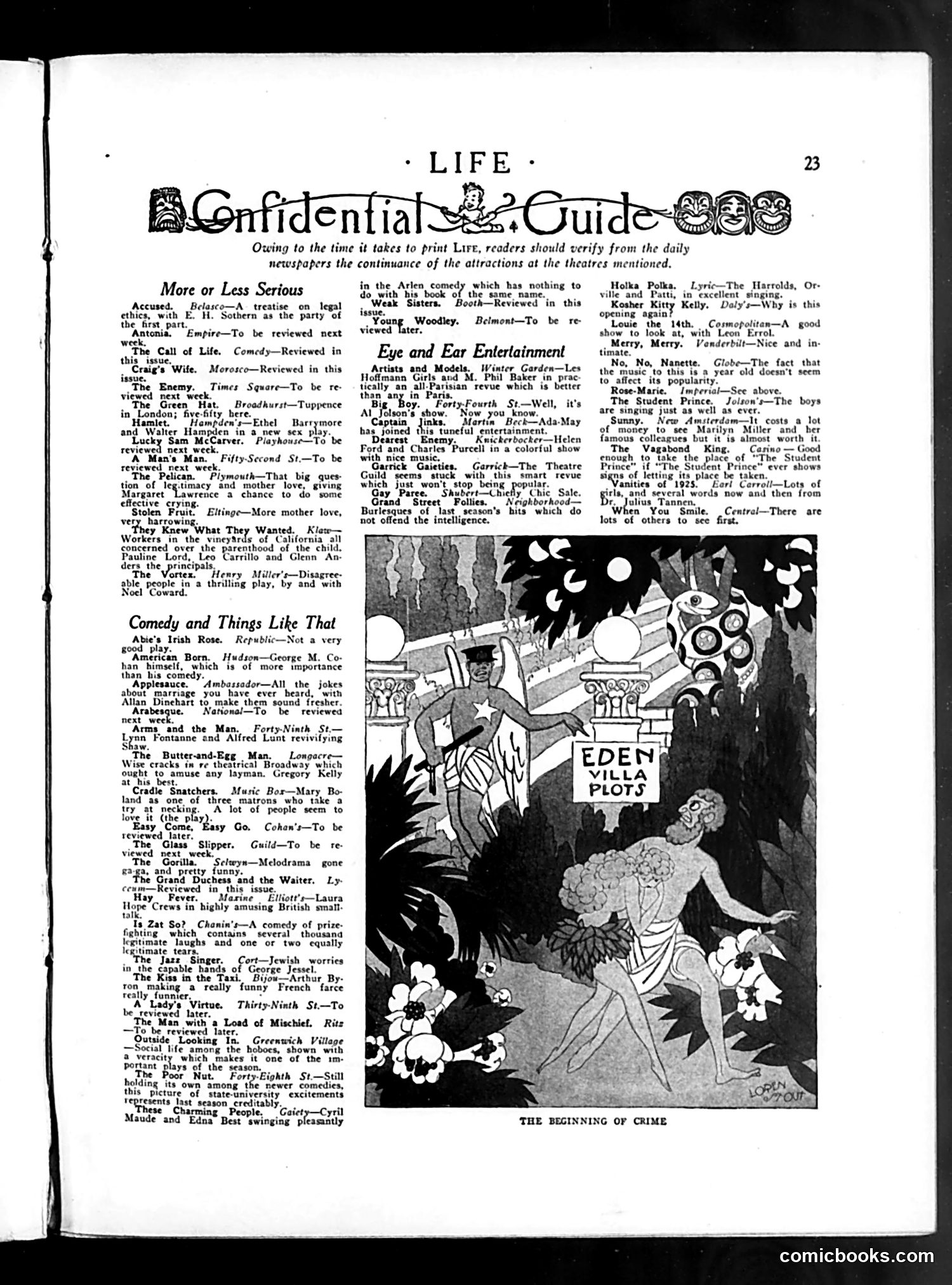 Life — November 5, 1925 — page 31 of 50