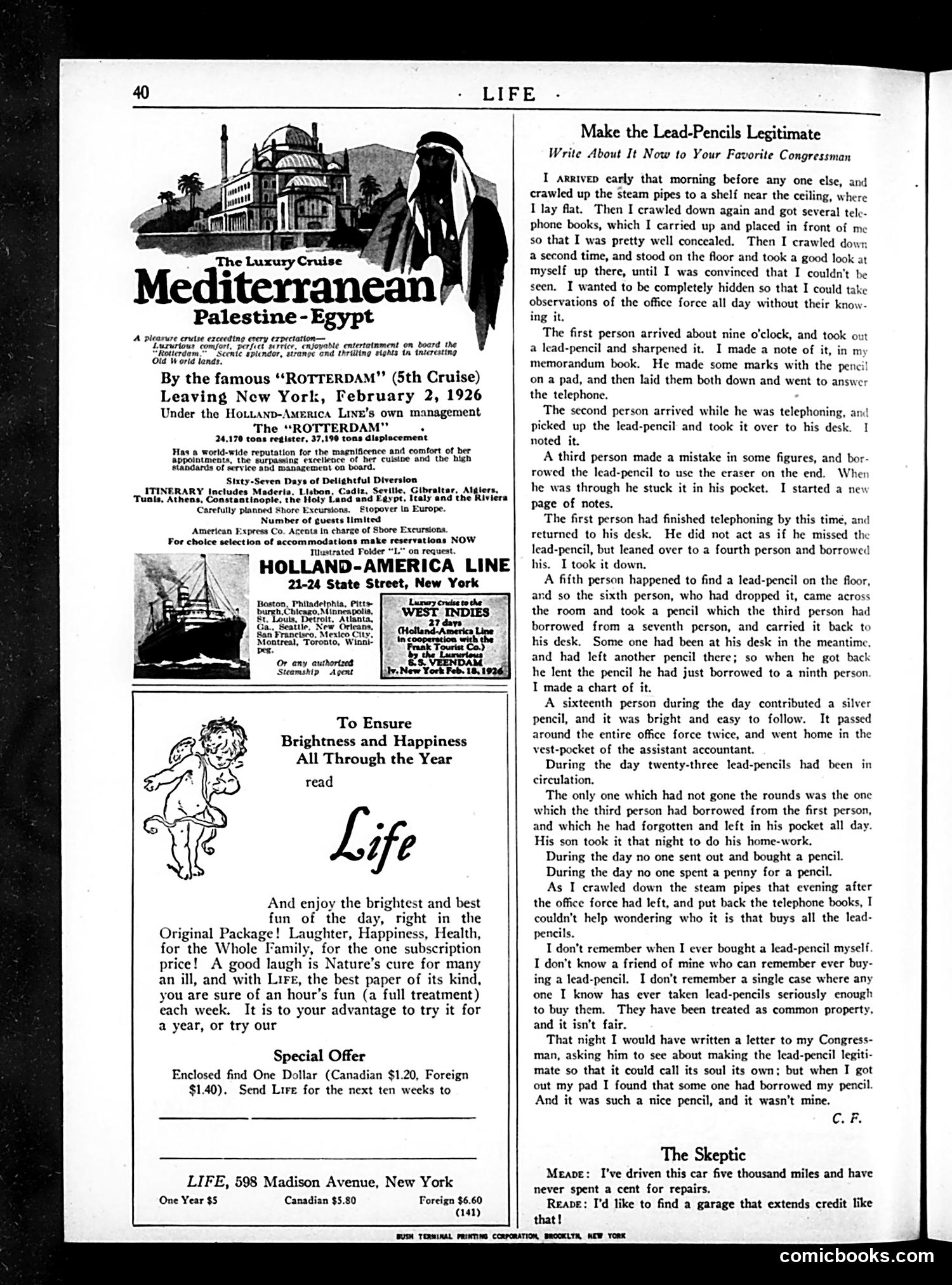 Life — November 5, 1925 — page 48 of 50