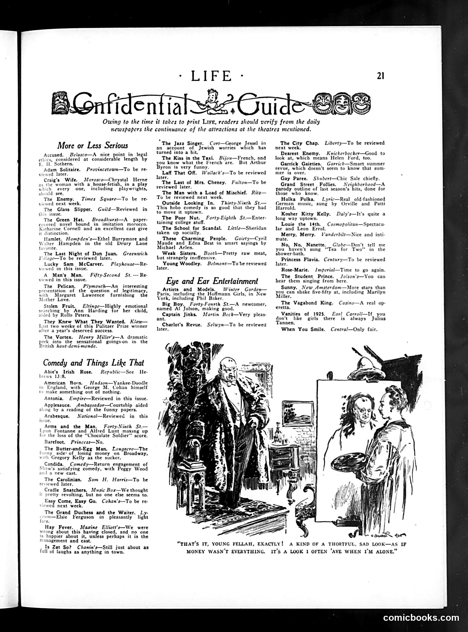 Life — November 12, 1925 — page 23 of 41