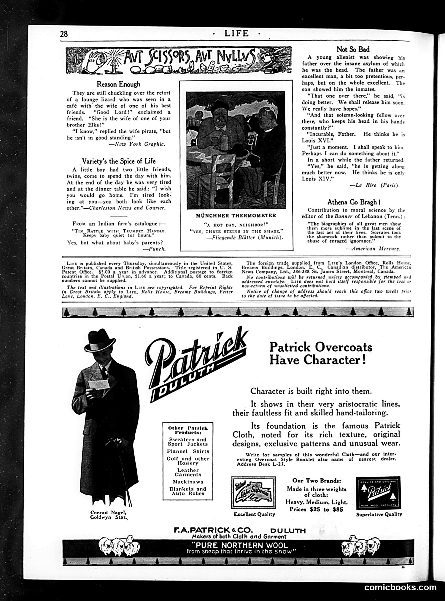 Life — November 12, 1925 — page 30 of 41