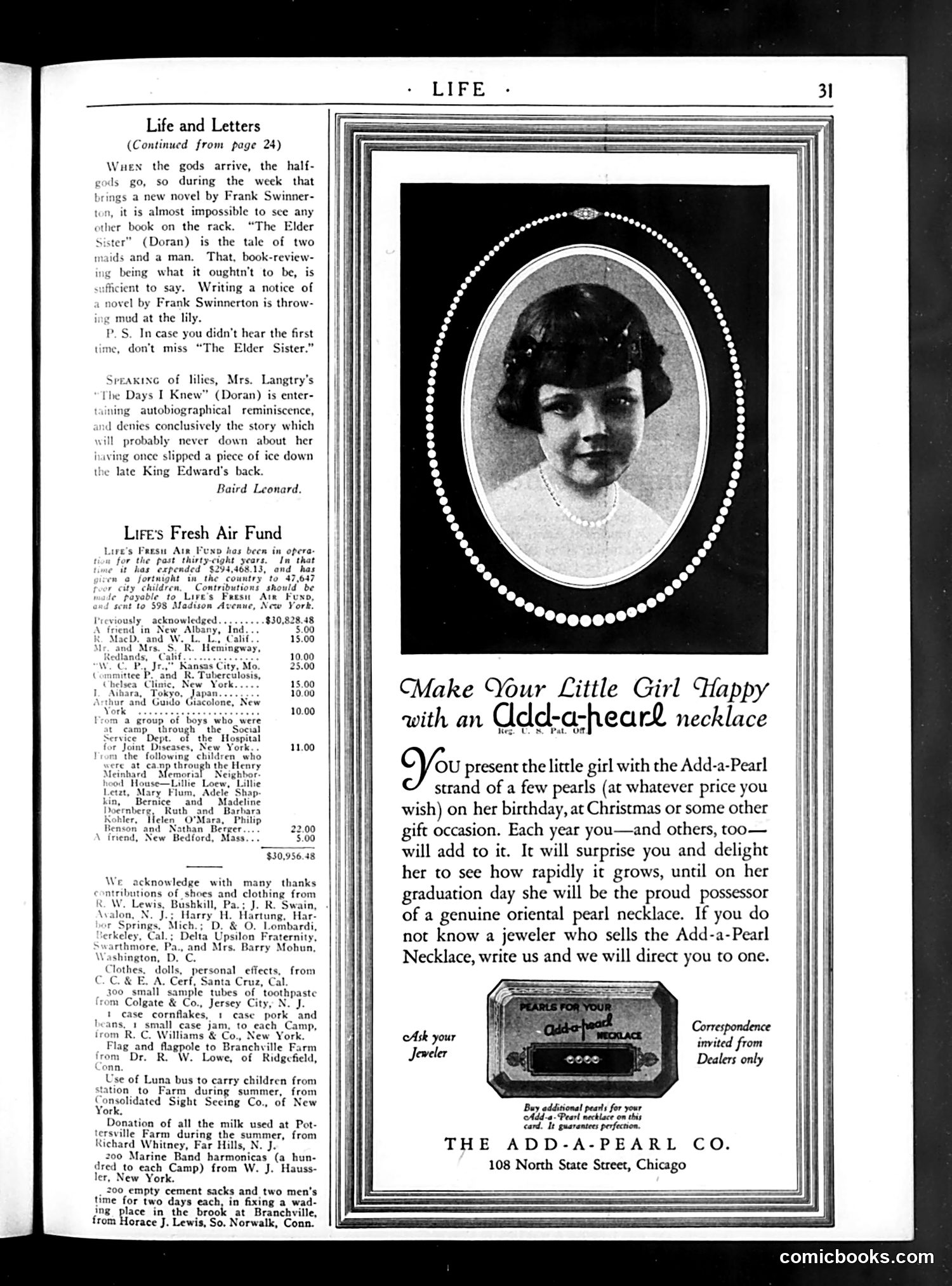 Life — November 12, 1925 — page 33 of 41
