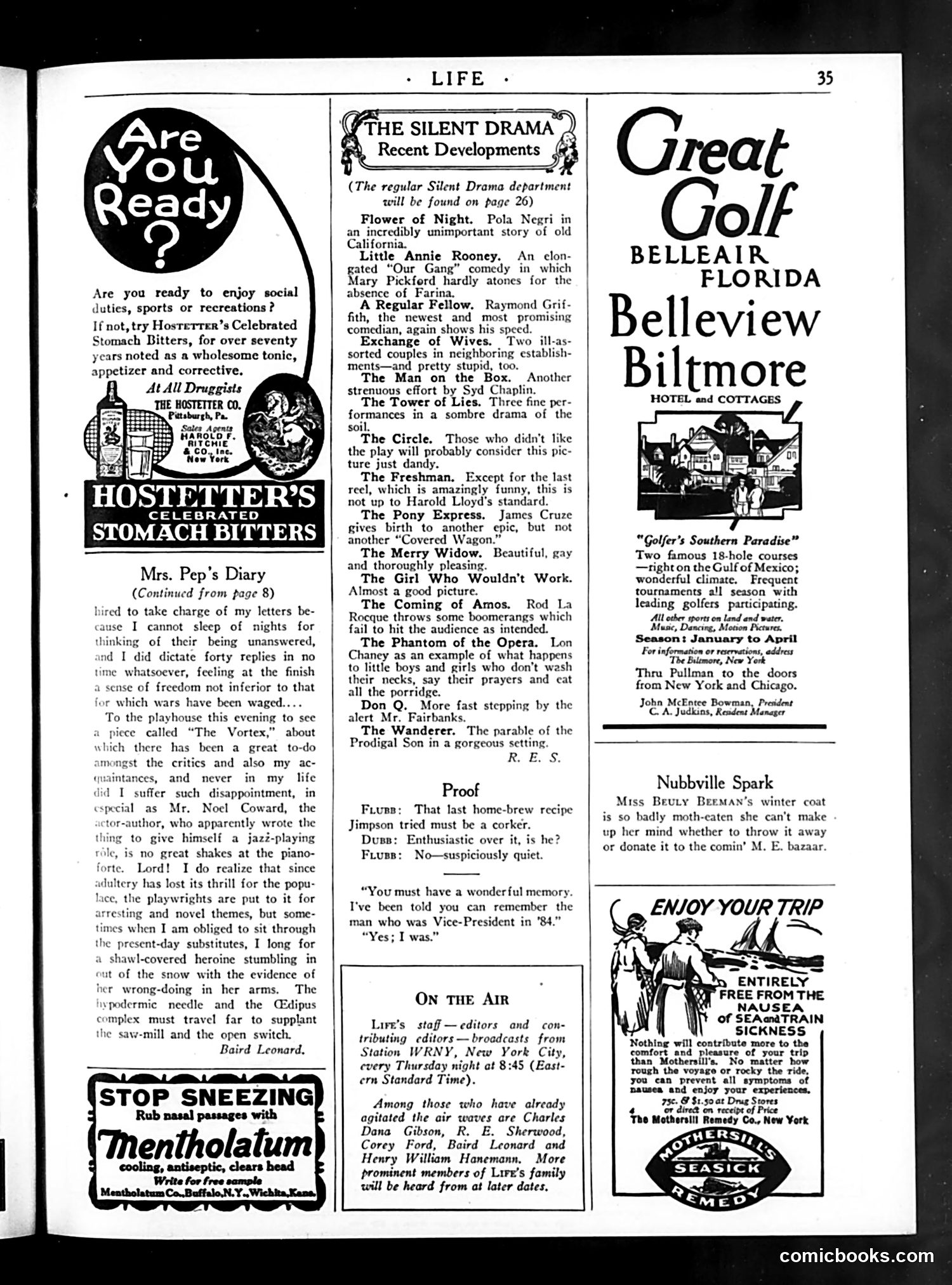 Life — November 12, 1925 — page 37 of 41