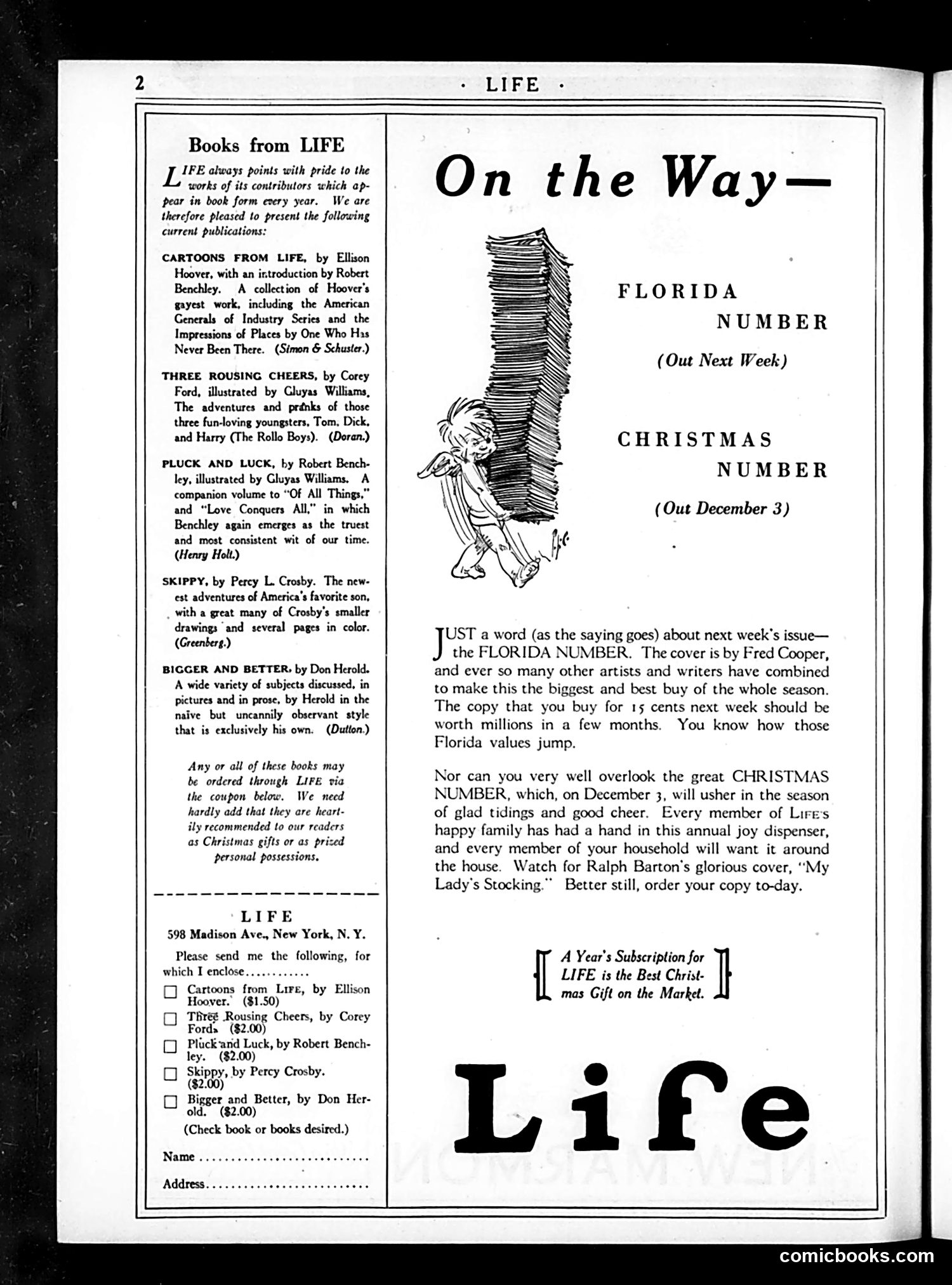 Life — November 19, 1925 — page 4 of 40
