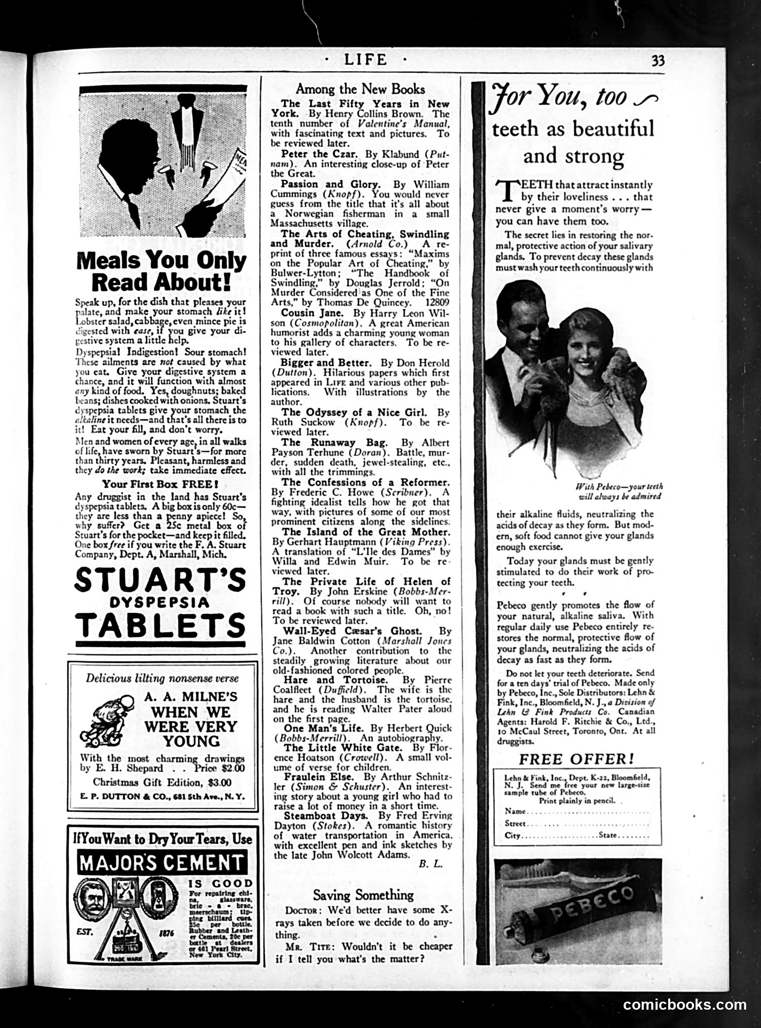 Life — November 19, 1925 — page 35 of 40