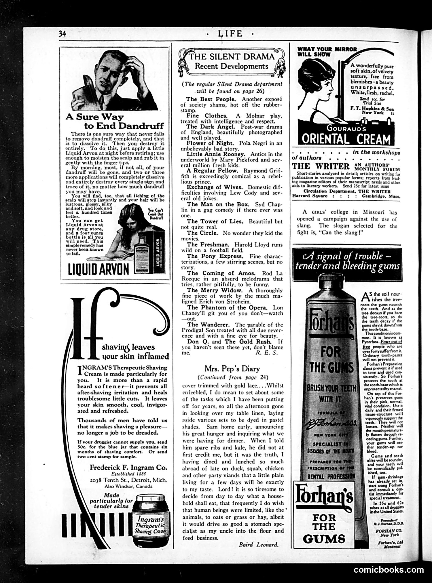 Life — November 19, 1925 — page 36 of 40