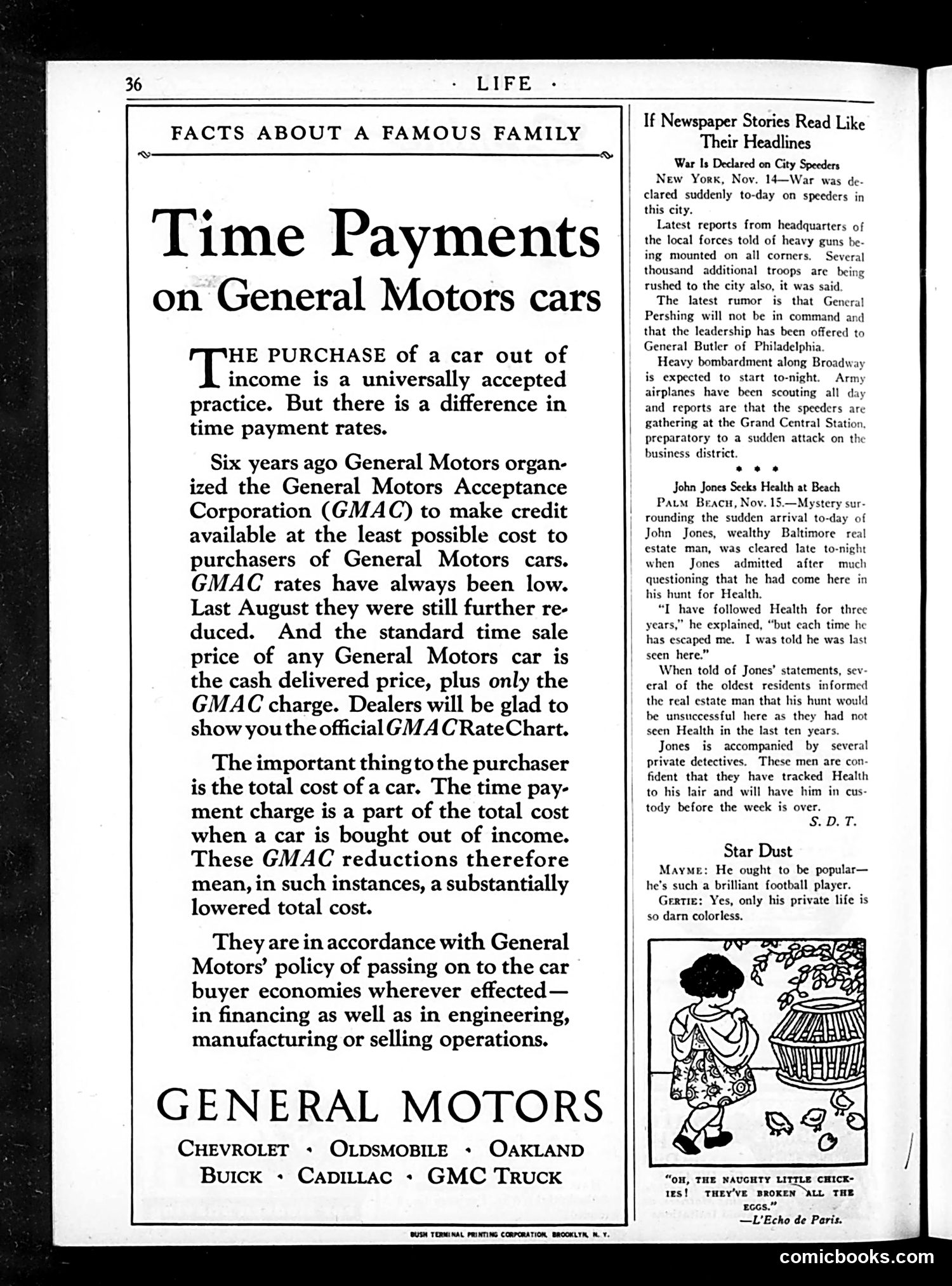 Life — November 19, 1925 — page 38 of 40