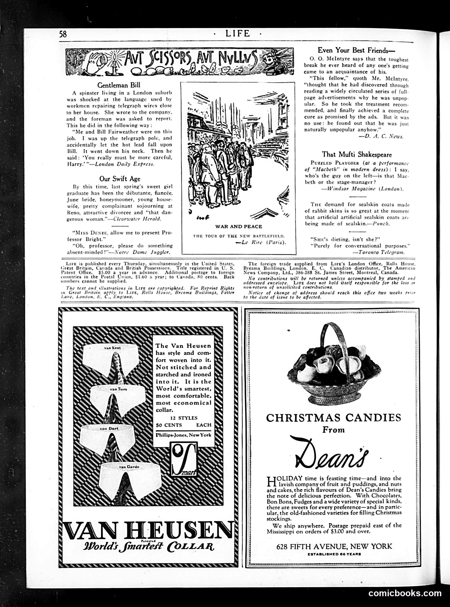 Life — December 3, 1925 — page 62 of 84