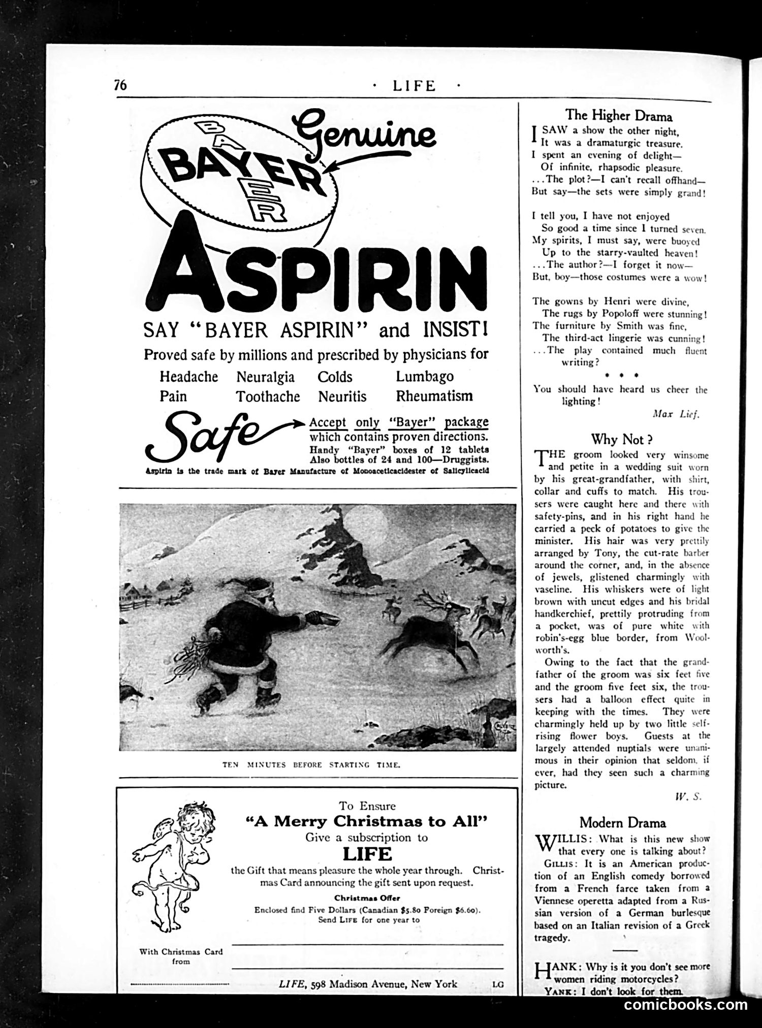 Life — December 3, 1925 — page 82 of 84