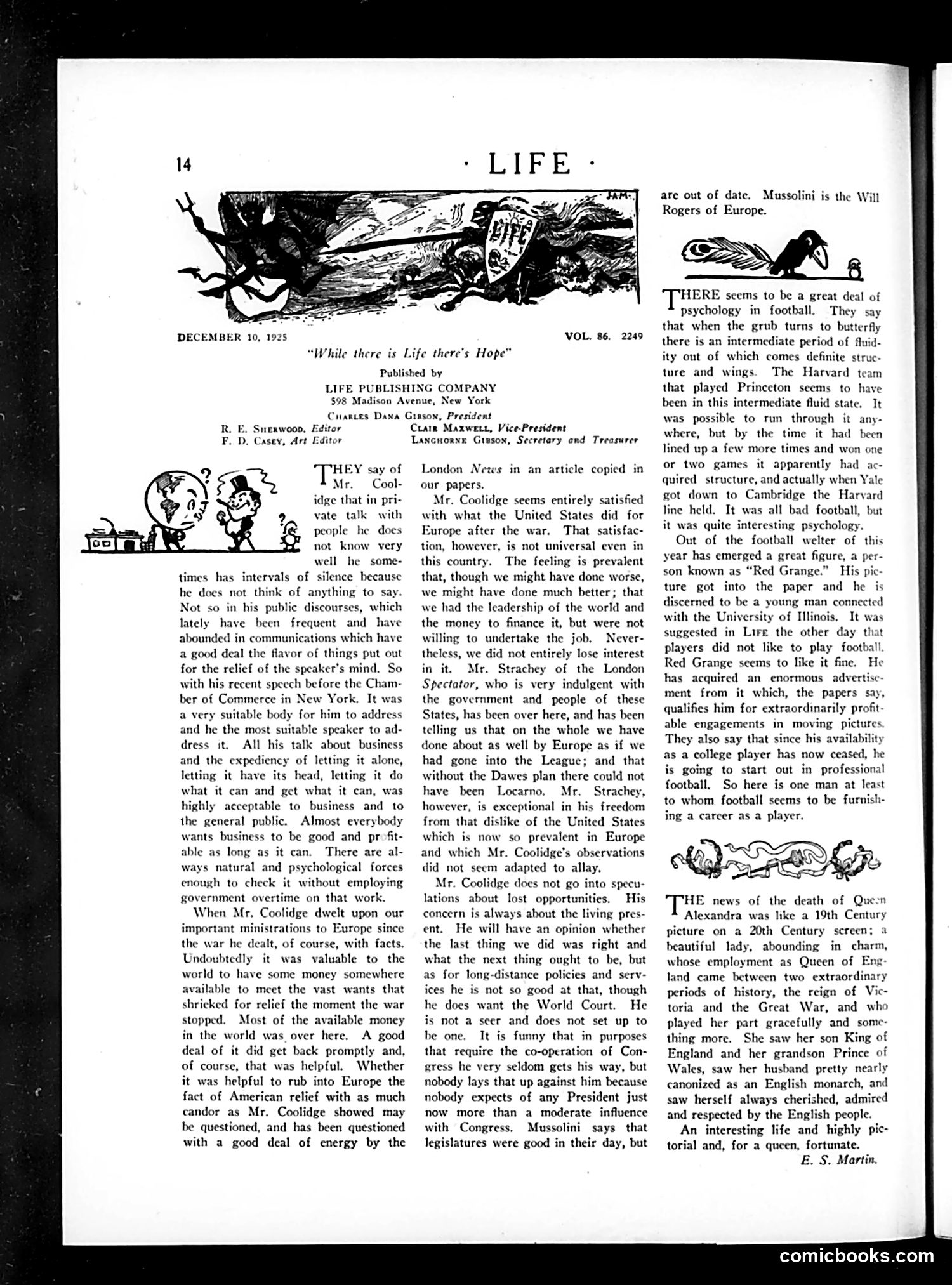 Life — December 10, 1925 — page 16 of 36