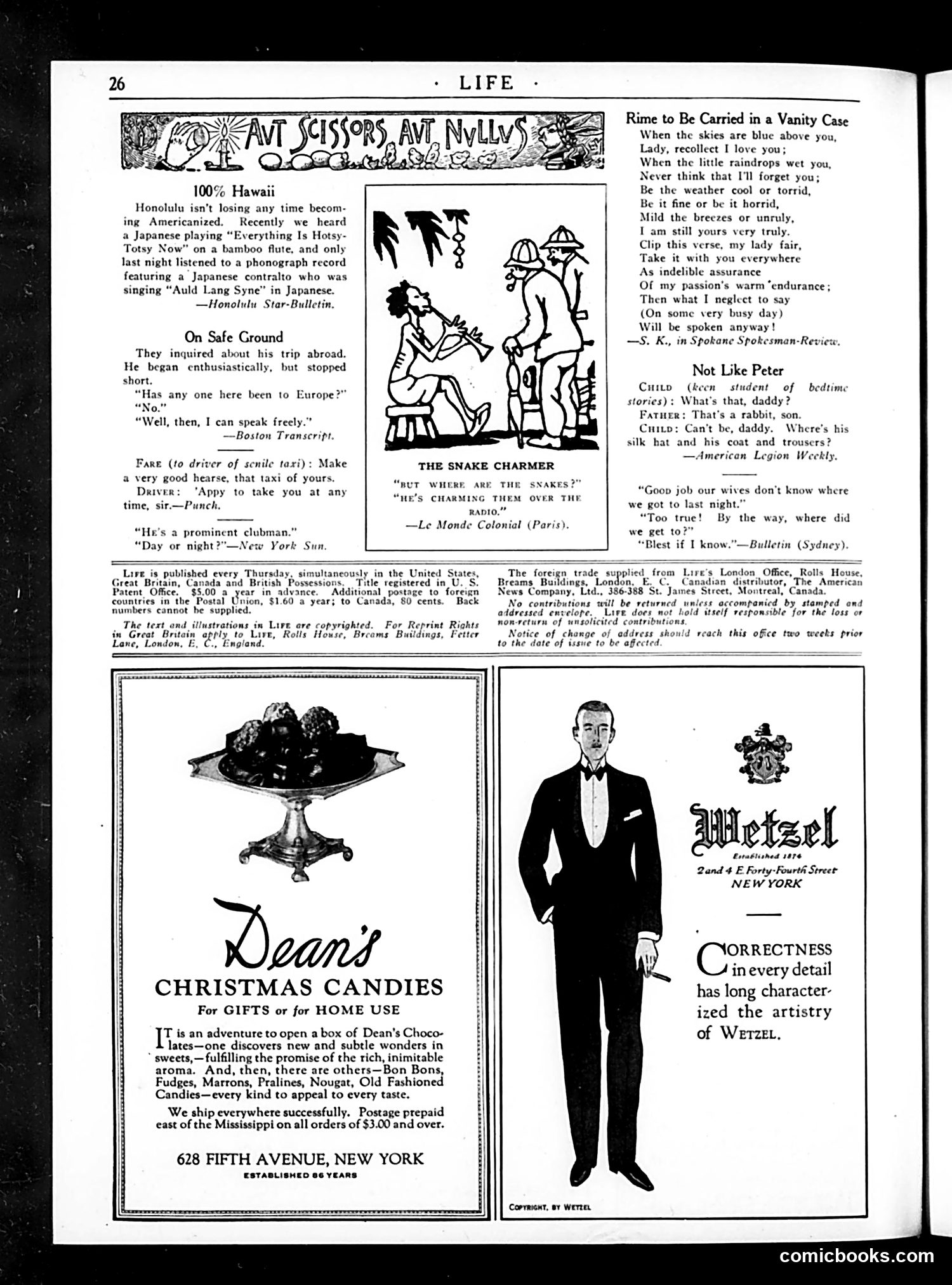 Life — December 10, 1925 — page 28 of 36