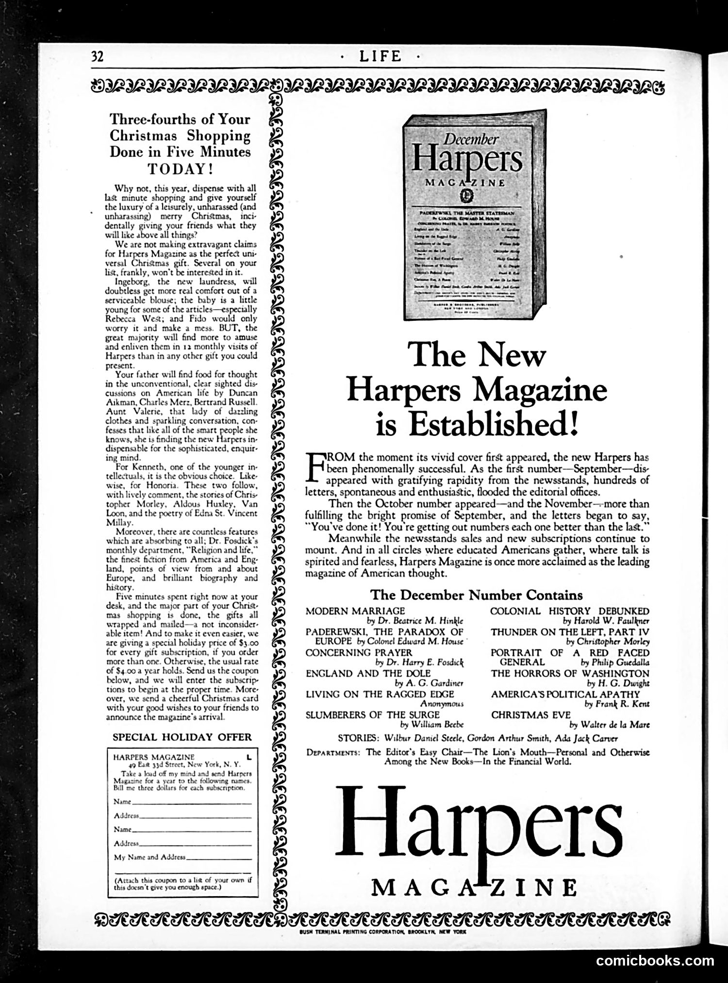 Life — December 10, 1925 — page 34 of 36