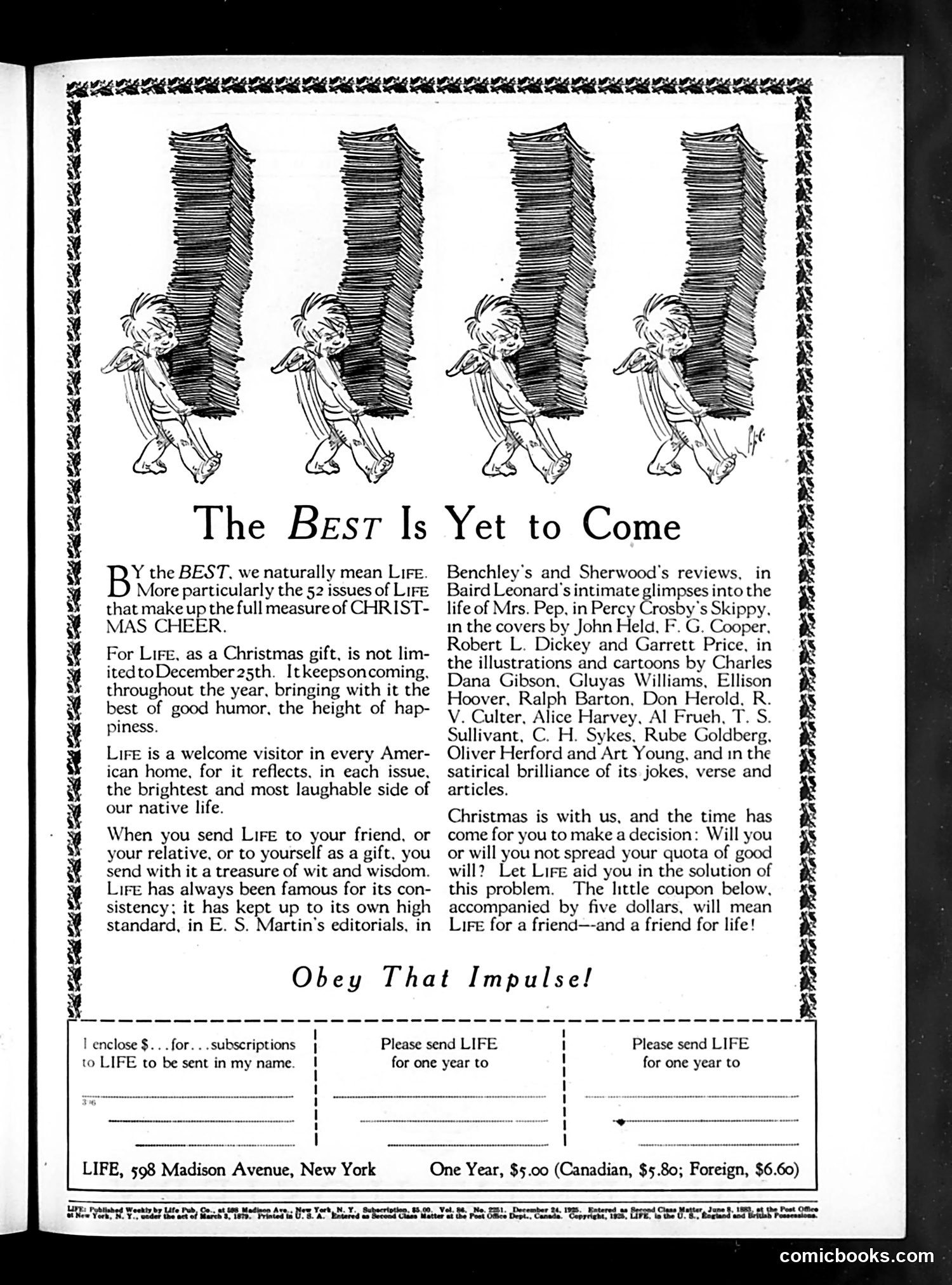 Life — December 25, 1925 — page 3 of 37