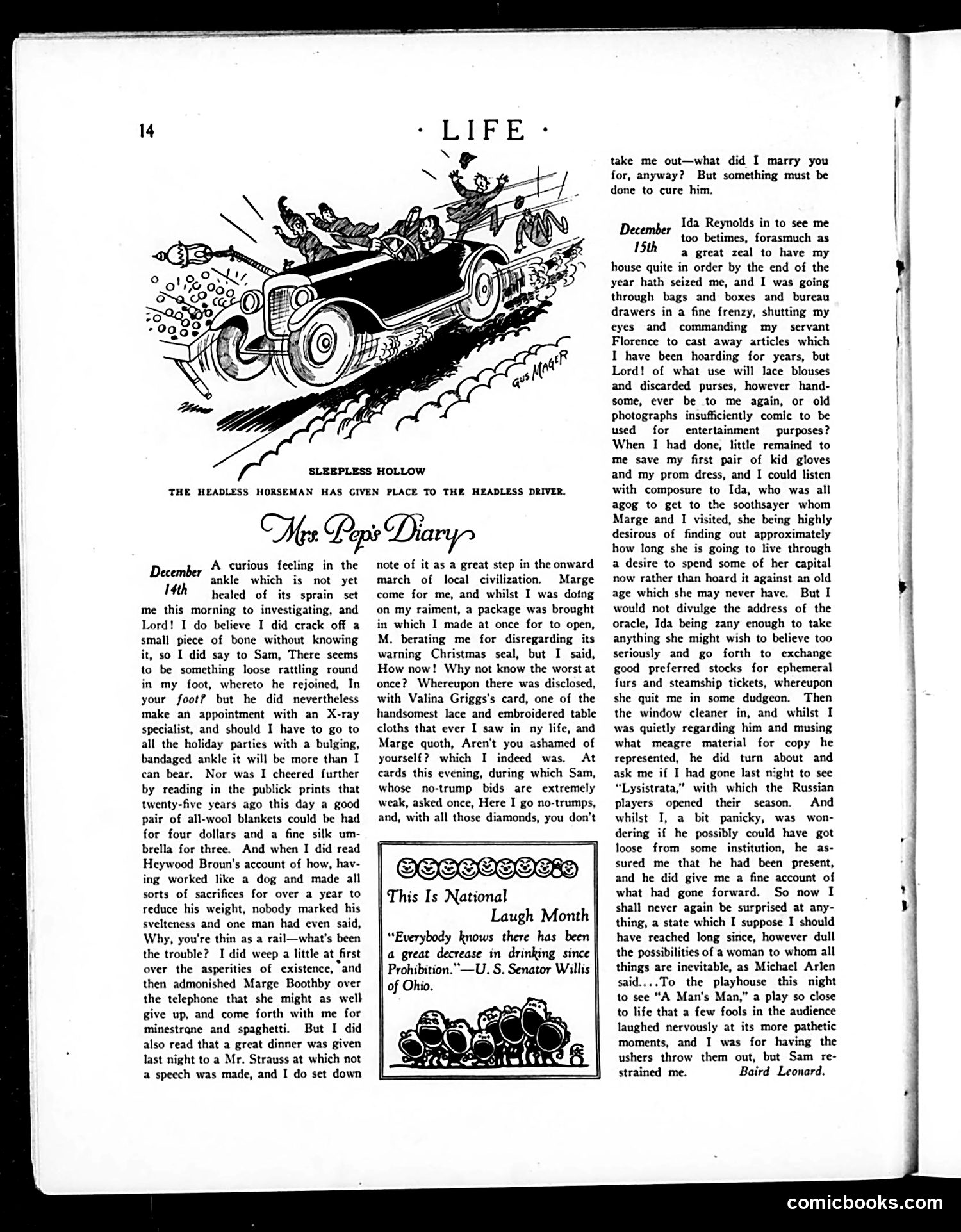 Life — January 7, 1926 — page 16 of 40