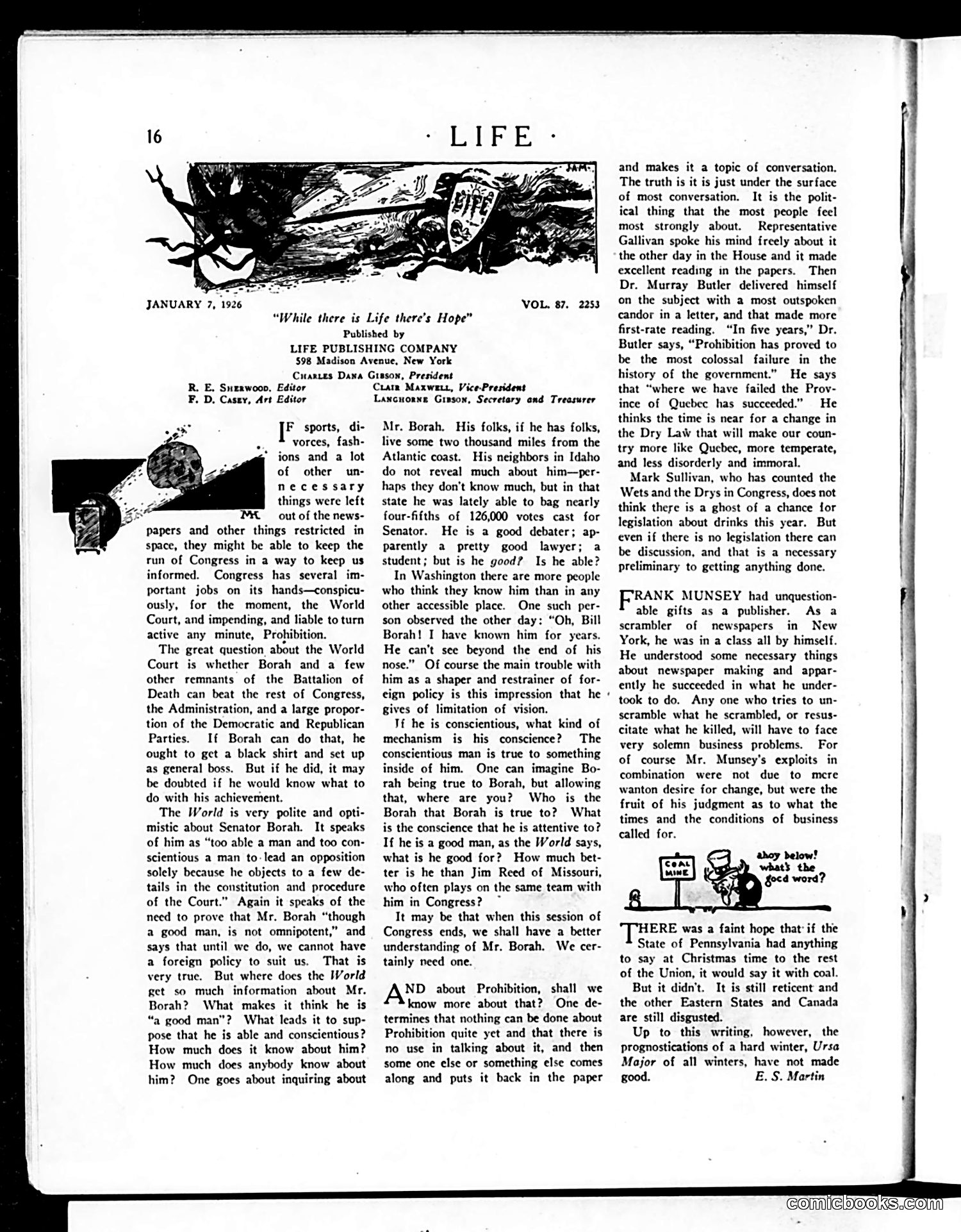 Life — January 7, 1926 — page 18 of 40