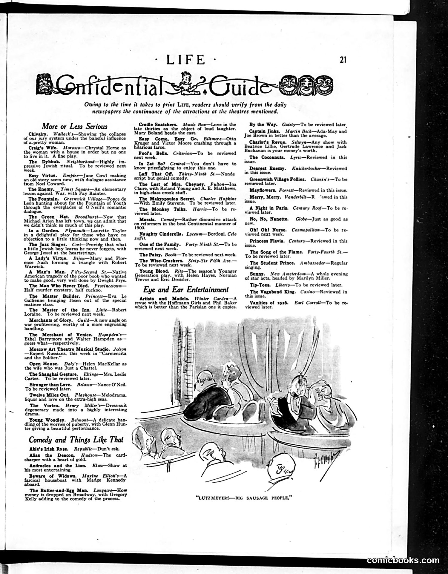 Life — January 7, 1926 — page 23 of 40