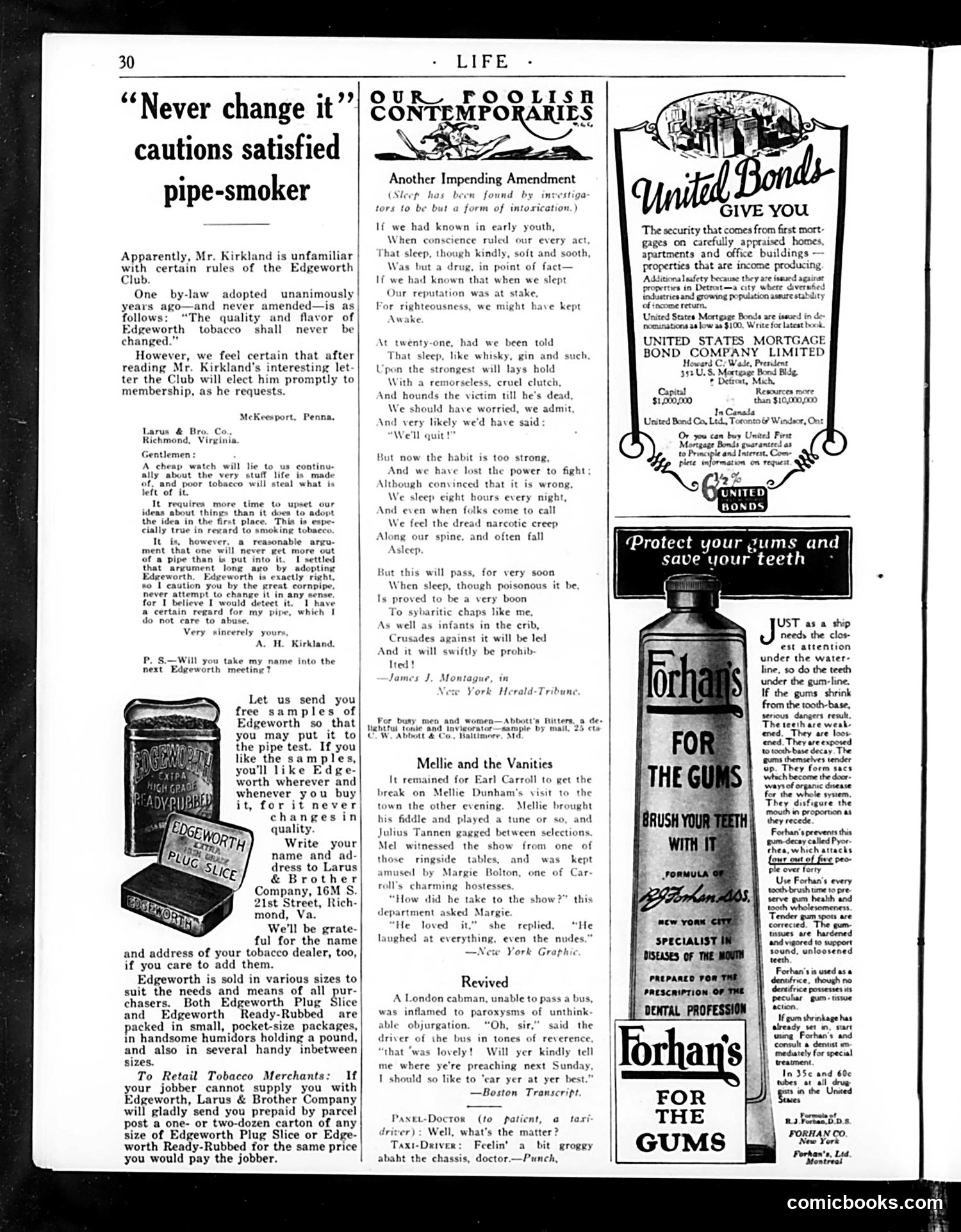 Life — January 7, 1926 — page 32 of 40