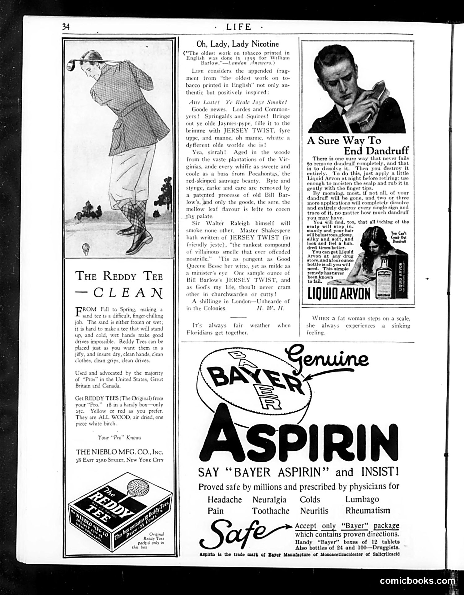 Life — January 7, 1926 — page 36 of 40