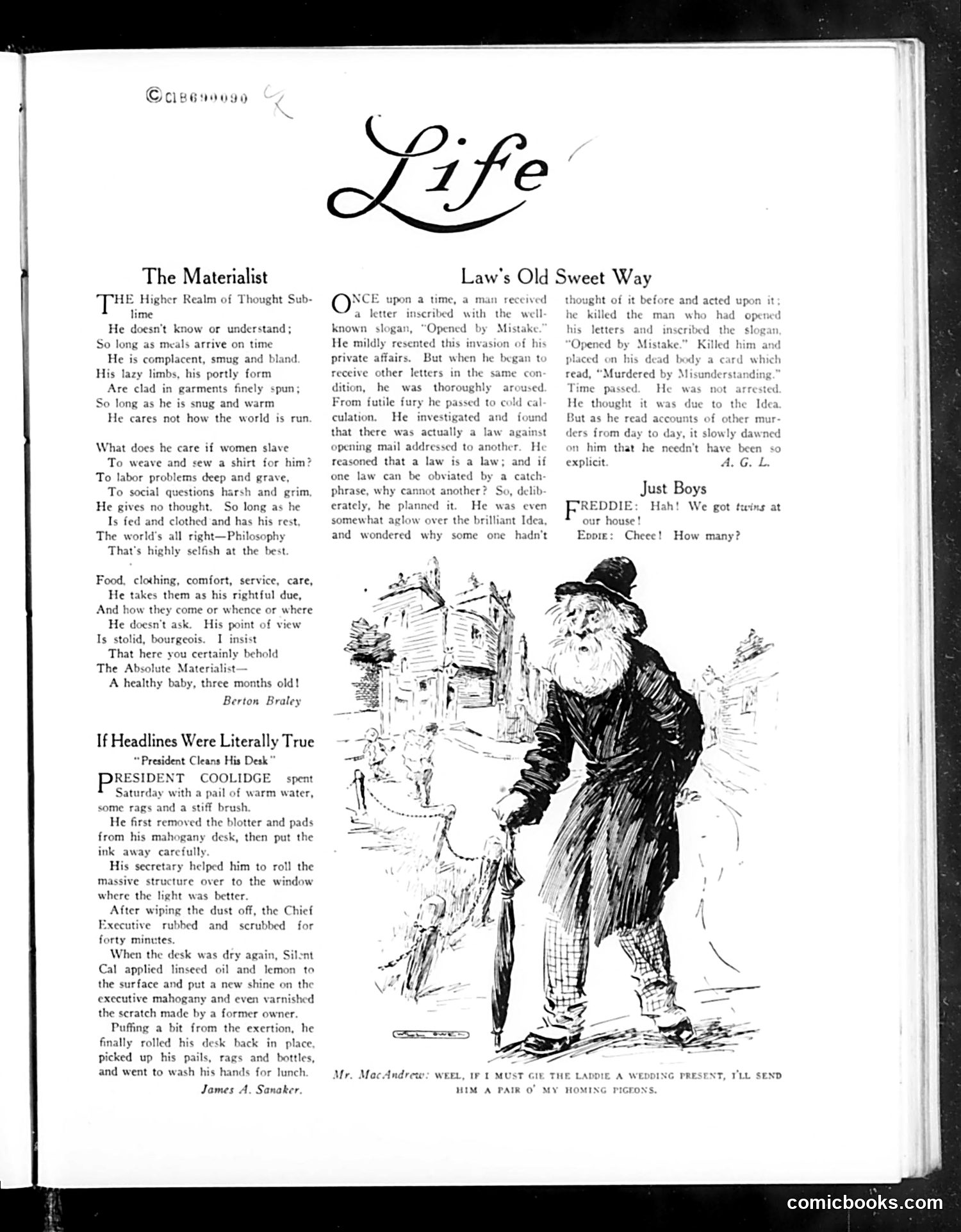 Life — January 14, 1926 — page 7 of 40