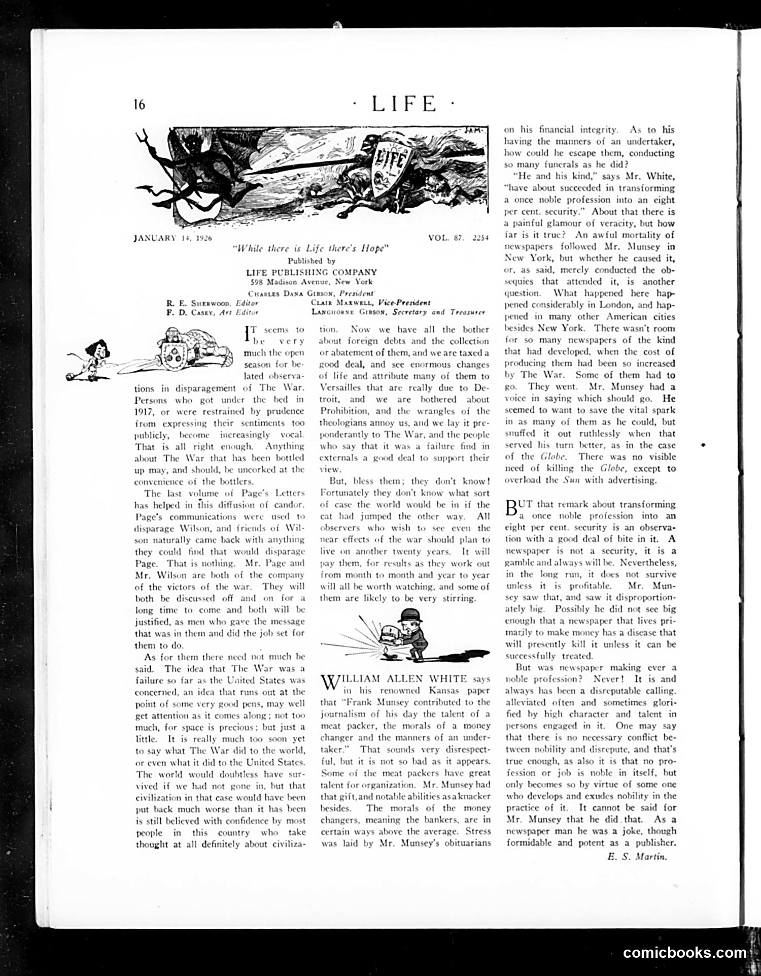 Life — January 14, 1926 — page 18 of 40