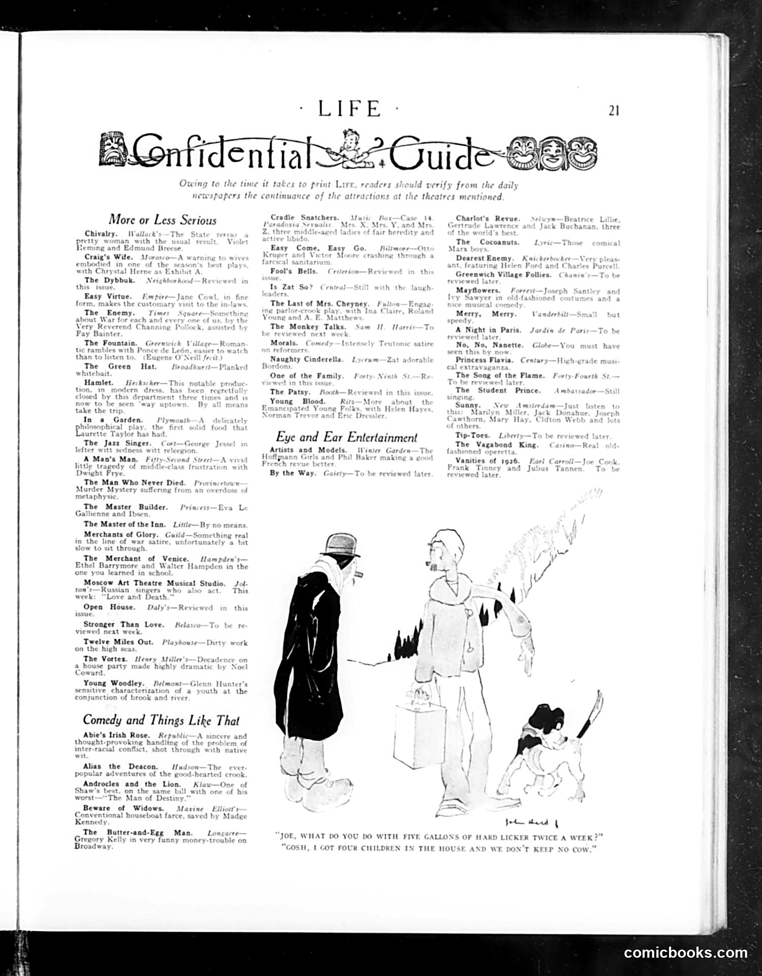 Life — January 14, 1926 — page 23 of 40