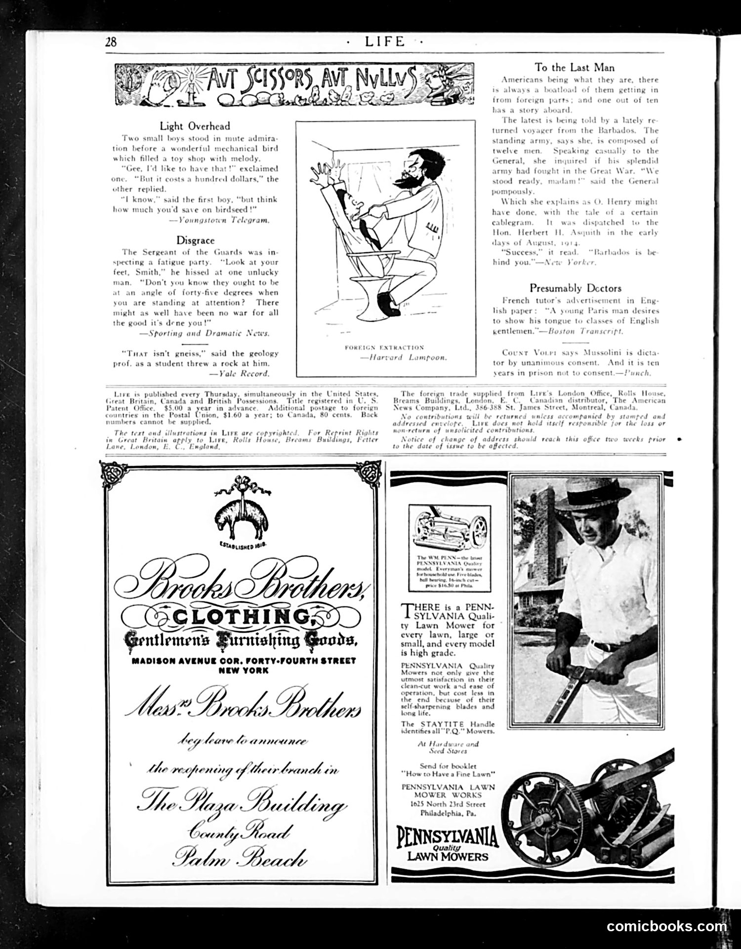 Life — January 14, 1926 — page 30 of 40