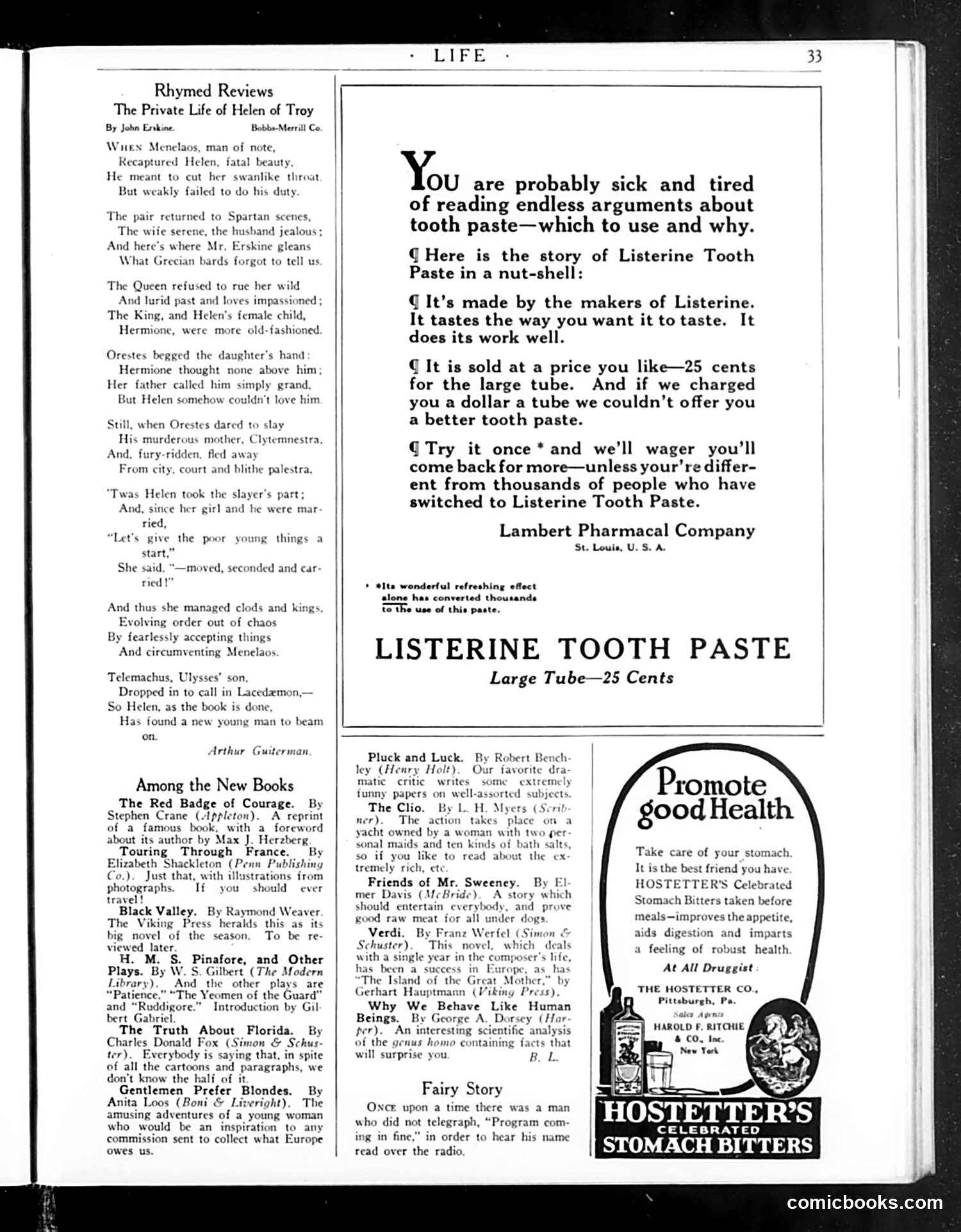 Life — January 14, 1926 — page 35 of 40