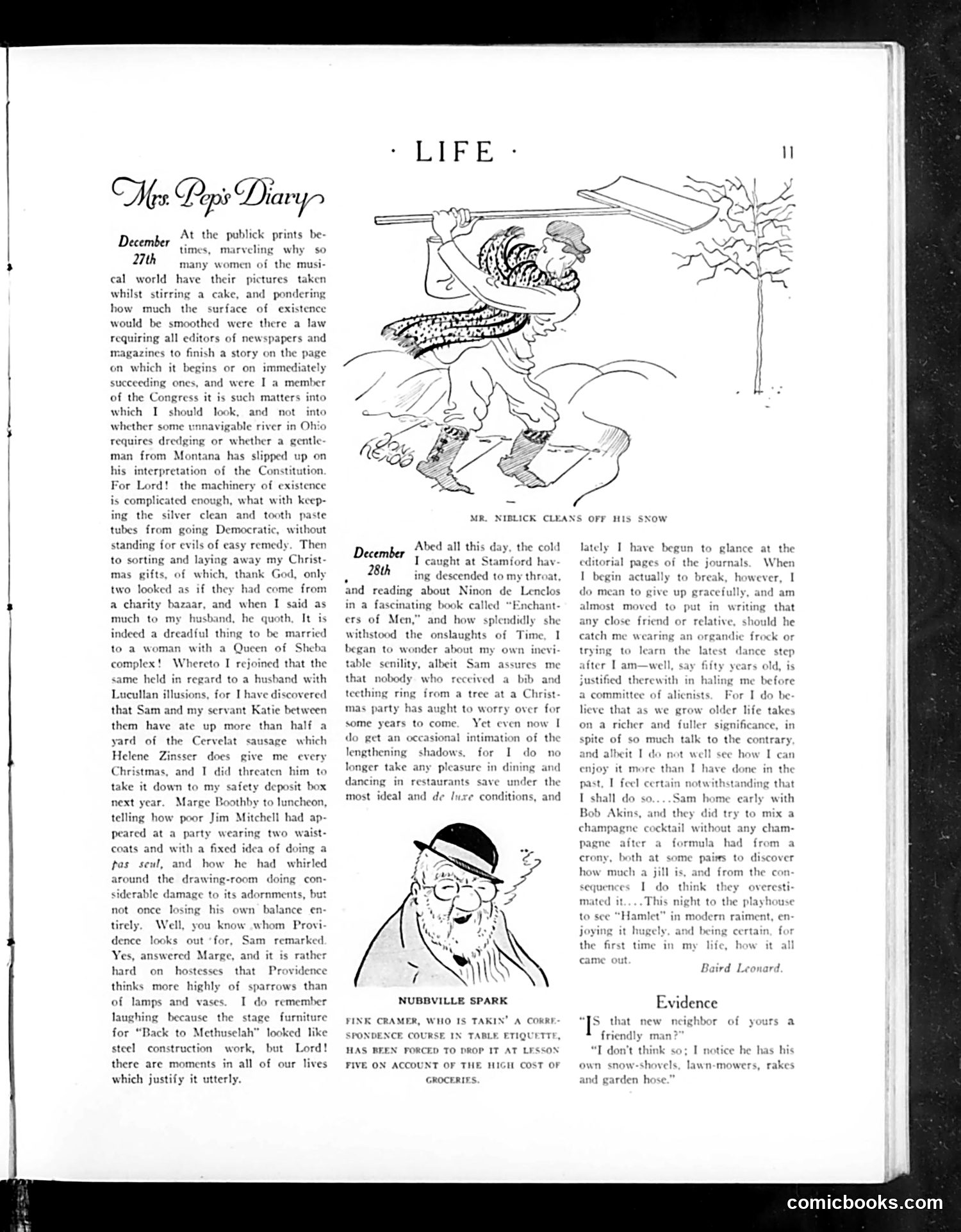 Life — January 21, 1926 — page 13 of 36