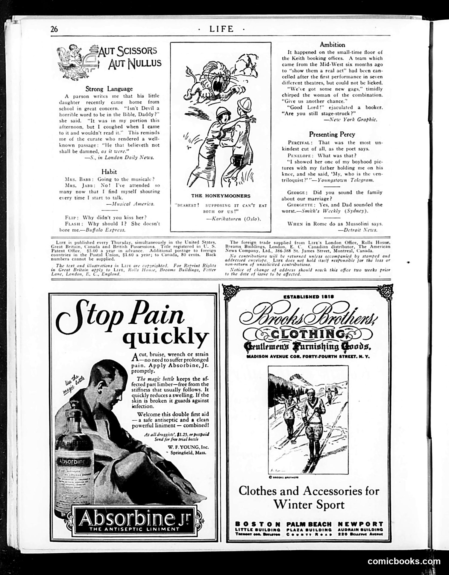 Life — January 28, 1926 — page 28 of 36