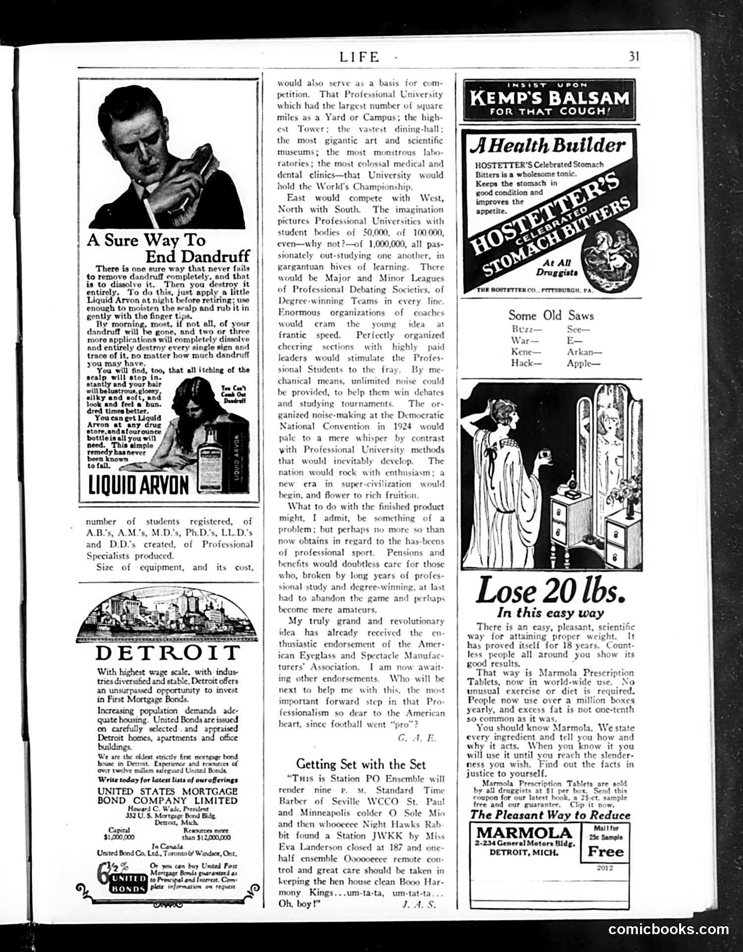 Life — January 28, 1926 — page 33 of 36
