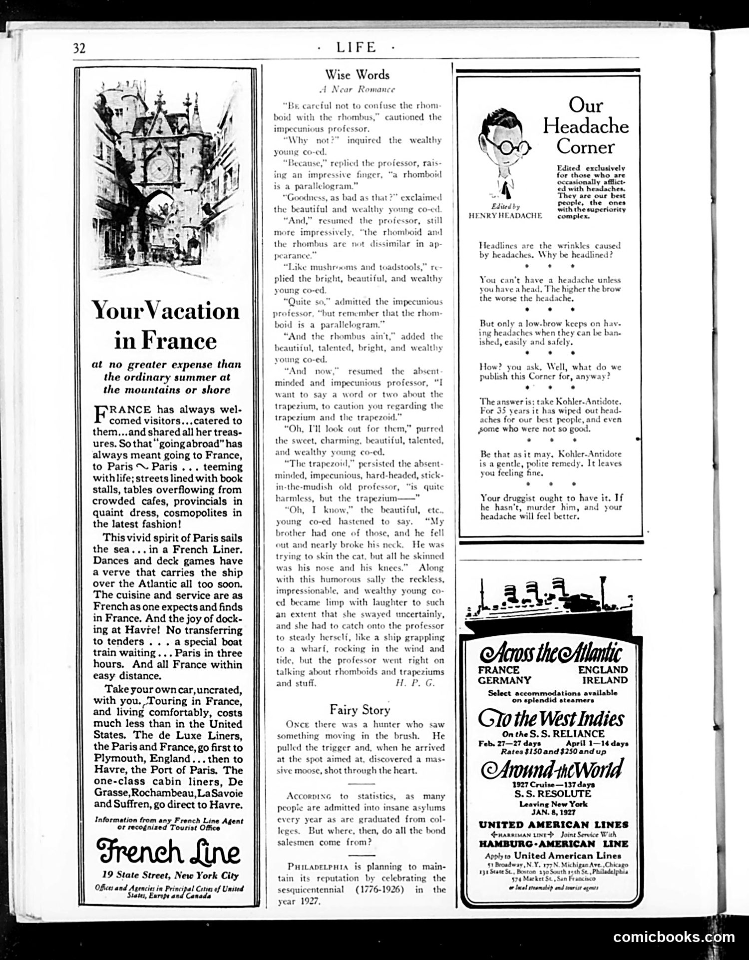 Life — February 4, 1926 — page 34 of 40