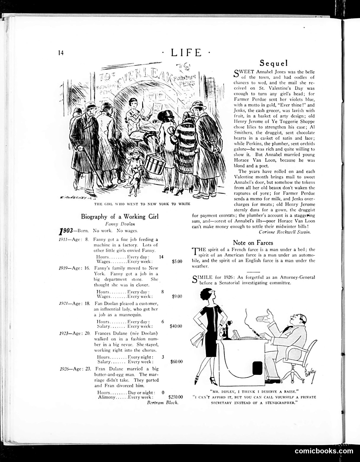Life — February 11, 1926 — page 16 of 40