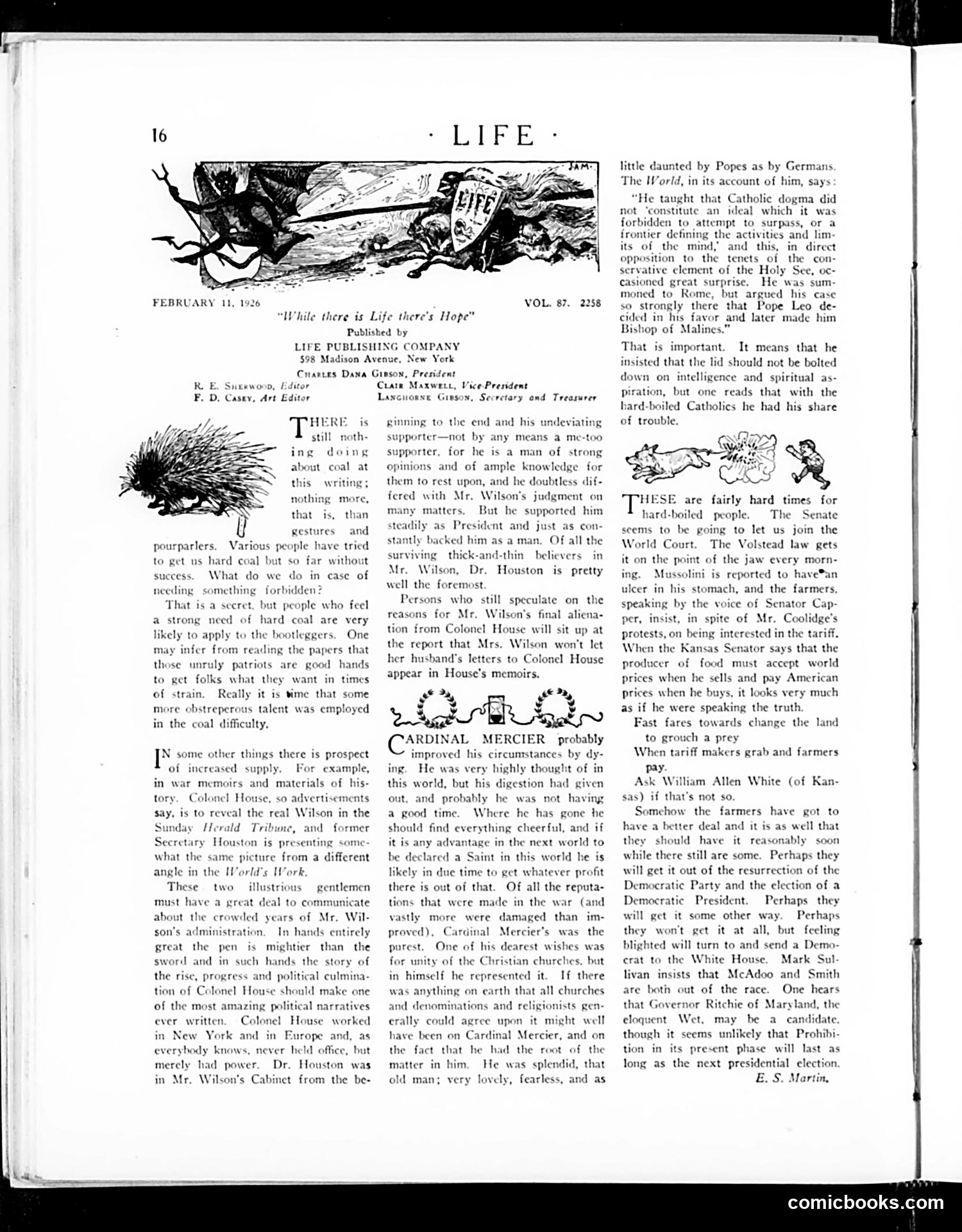 Life — February 11, 1926 — page 18 of 40