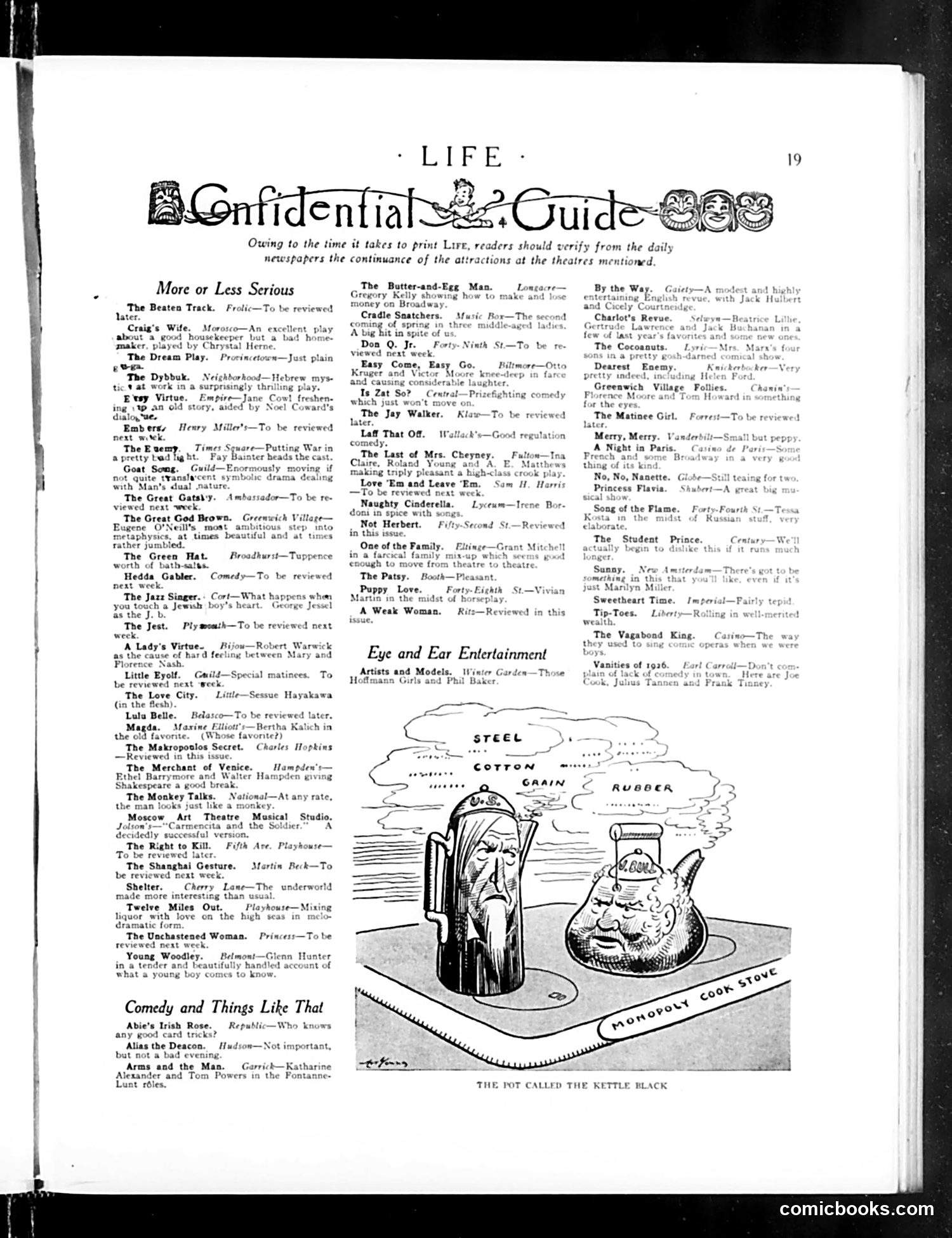 Life — February 18, 1926 — page 21 of 36