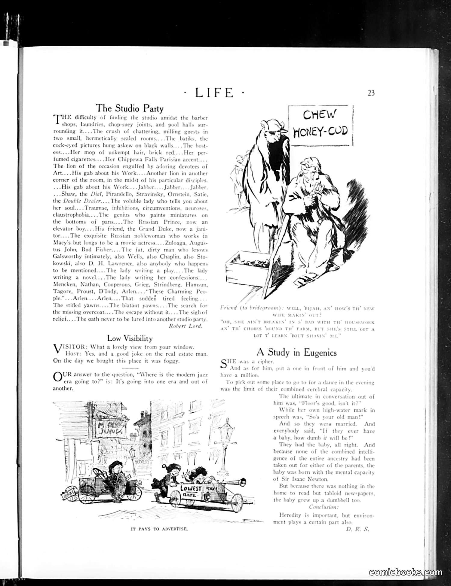 Life — February 18, 1926 — page 25 of 36
