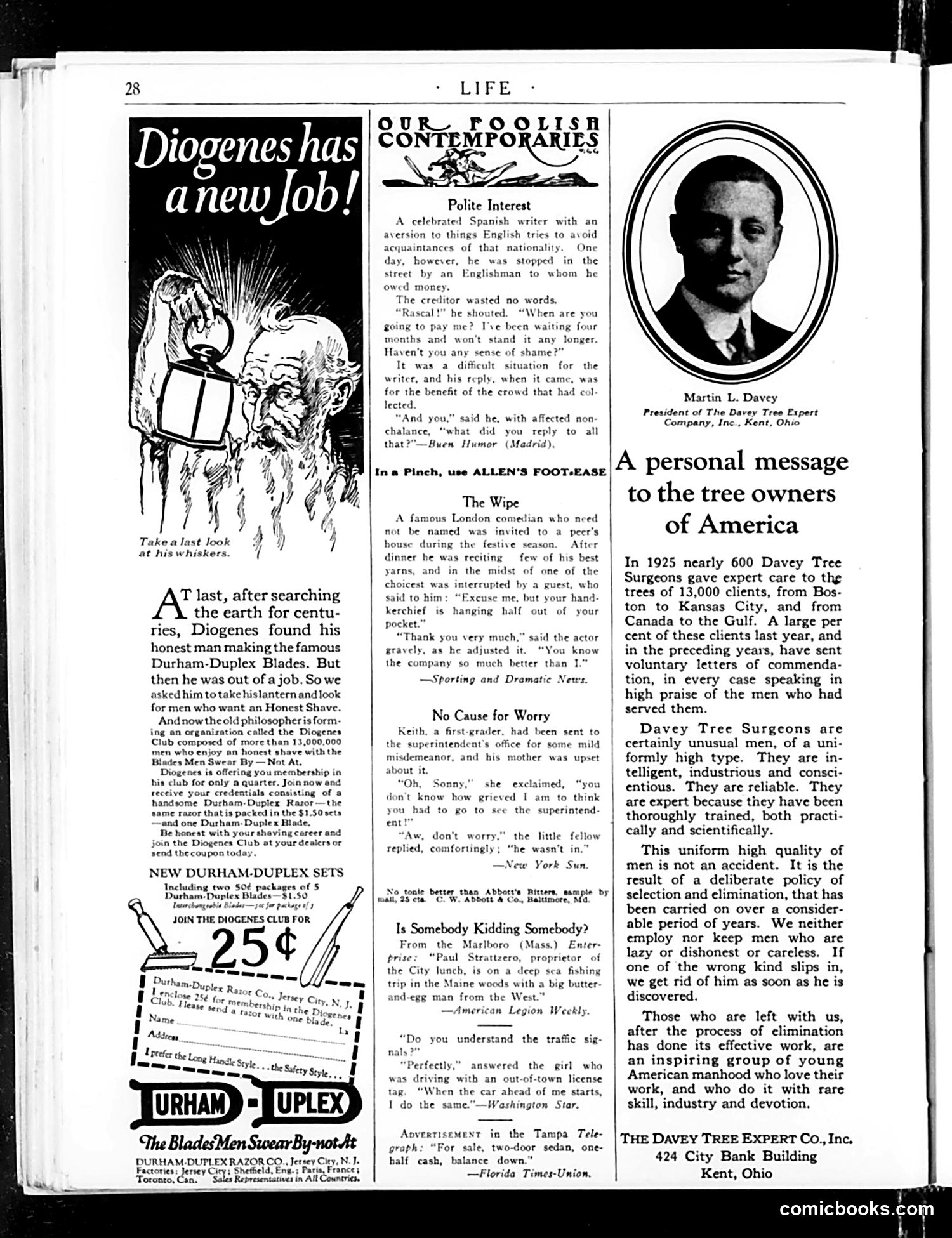 Life — February 18, 1926 — page 30 of 36