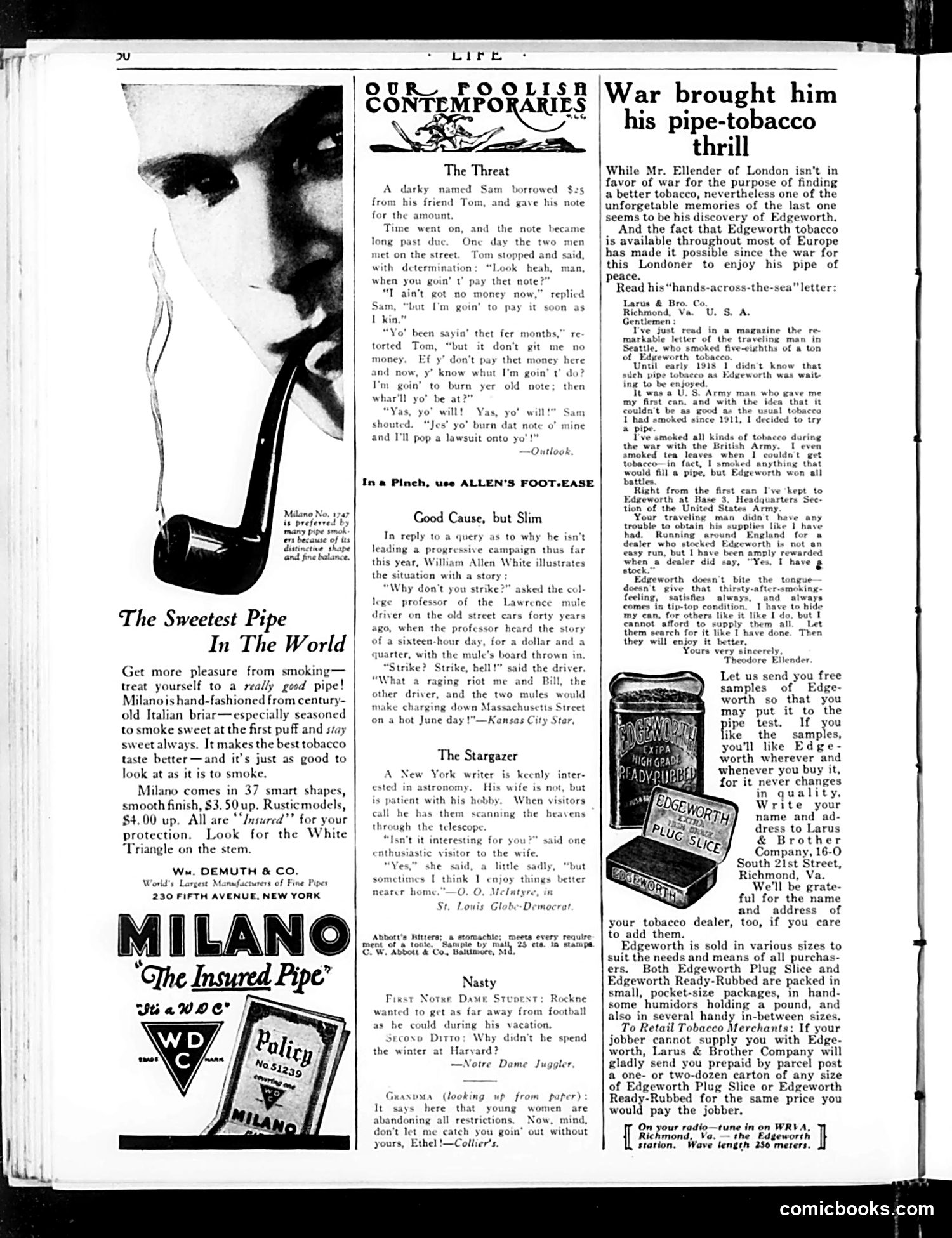 Life — March 4, 1926 — page 32 of 40