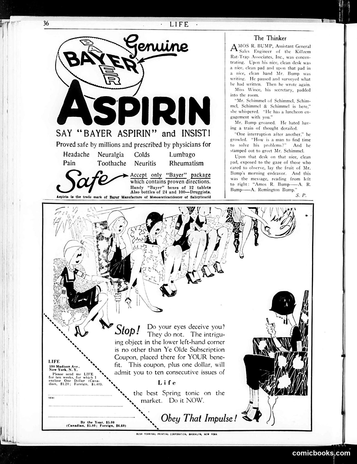 Life — March 4, 1926 — page 38 of 40