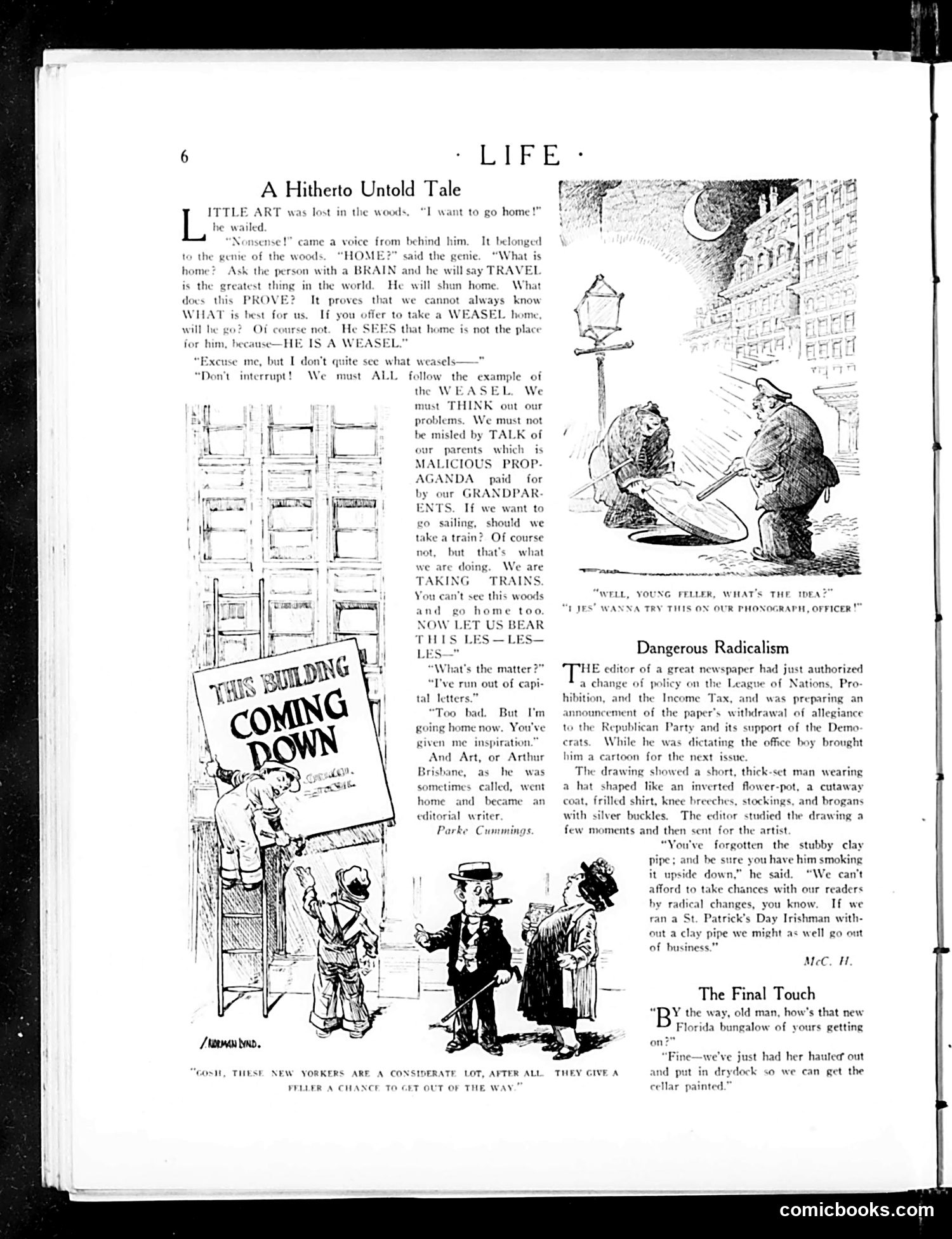 Life — March 11, 1926 — page 8 of 40