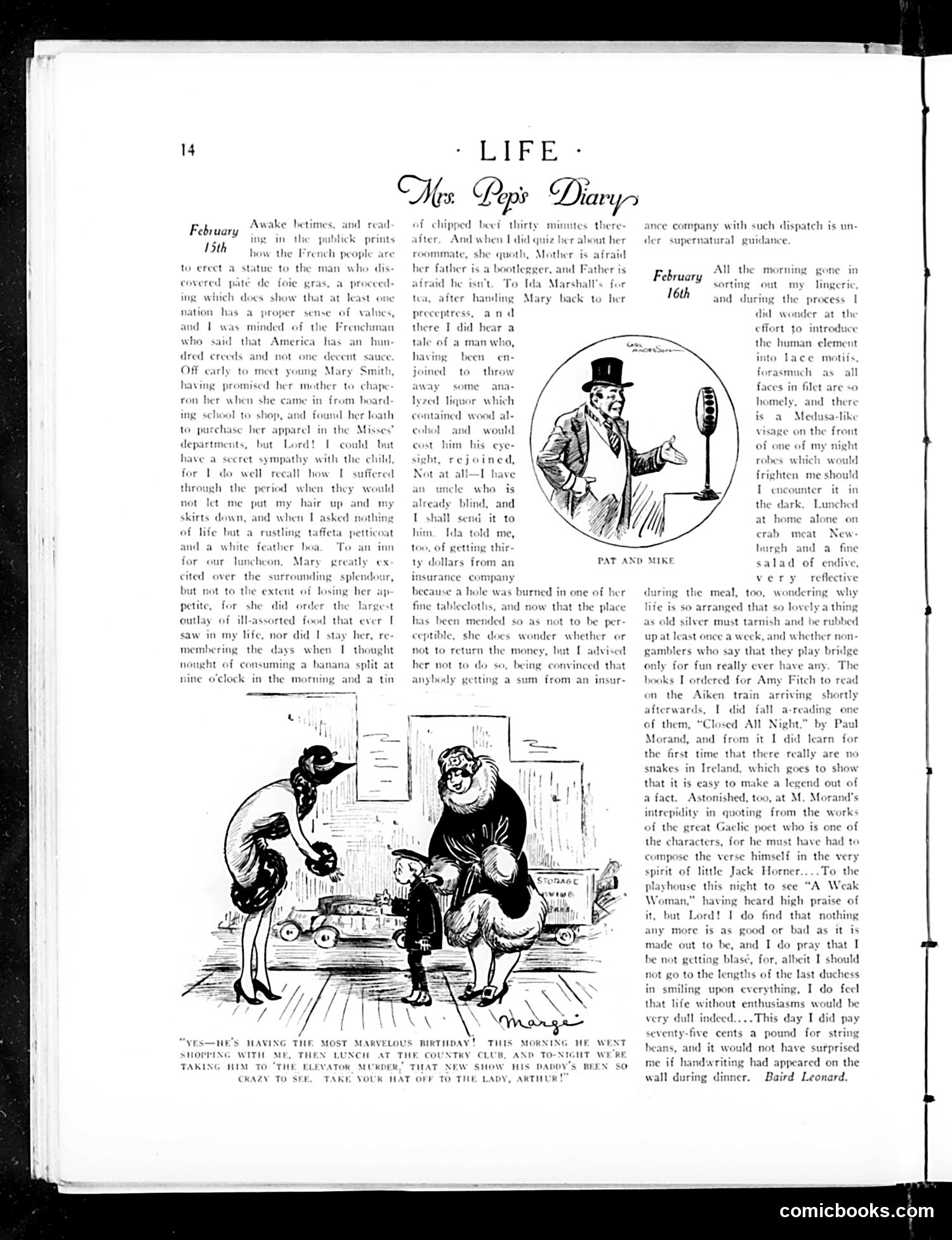 Life — March 11, 1926 — page 16 of 40