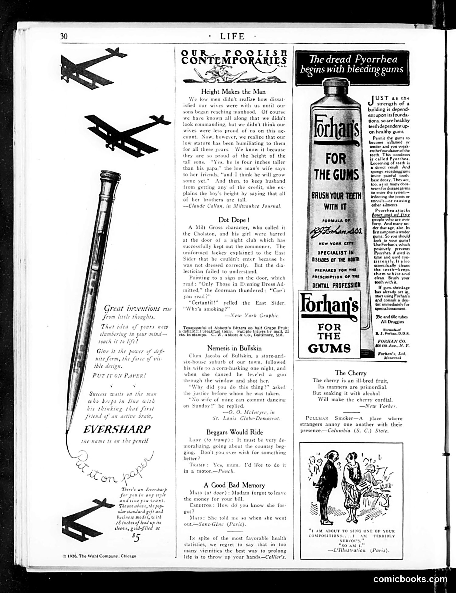 Life — March 11, 1926 — page 32 of 40