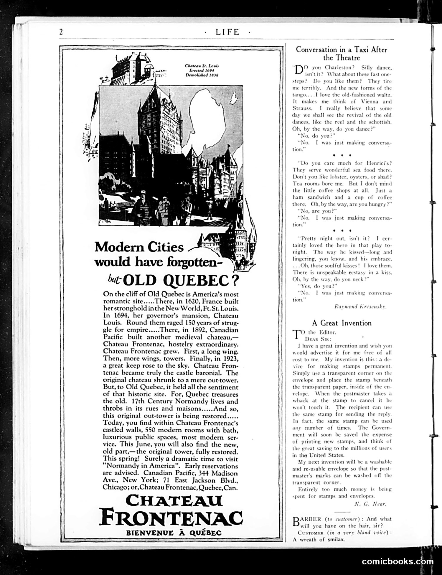 Life — March 18, 1926 — page 4 of 44