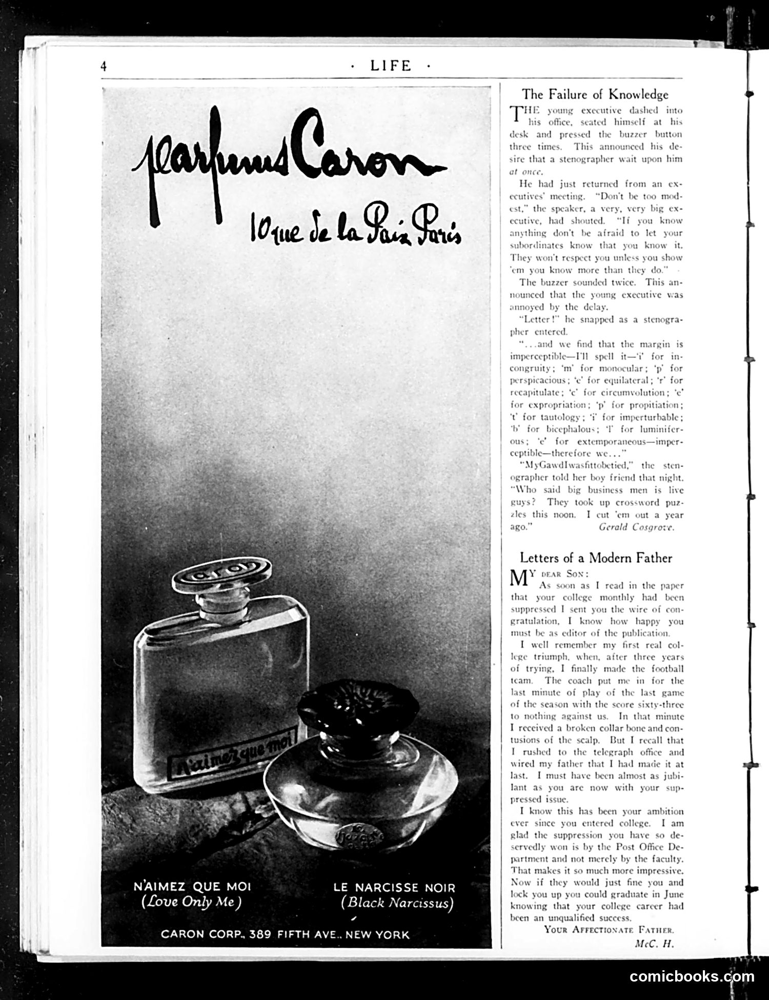 Life — March 18, 1926 — page 6 of 44