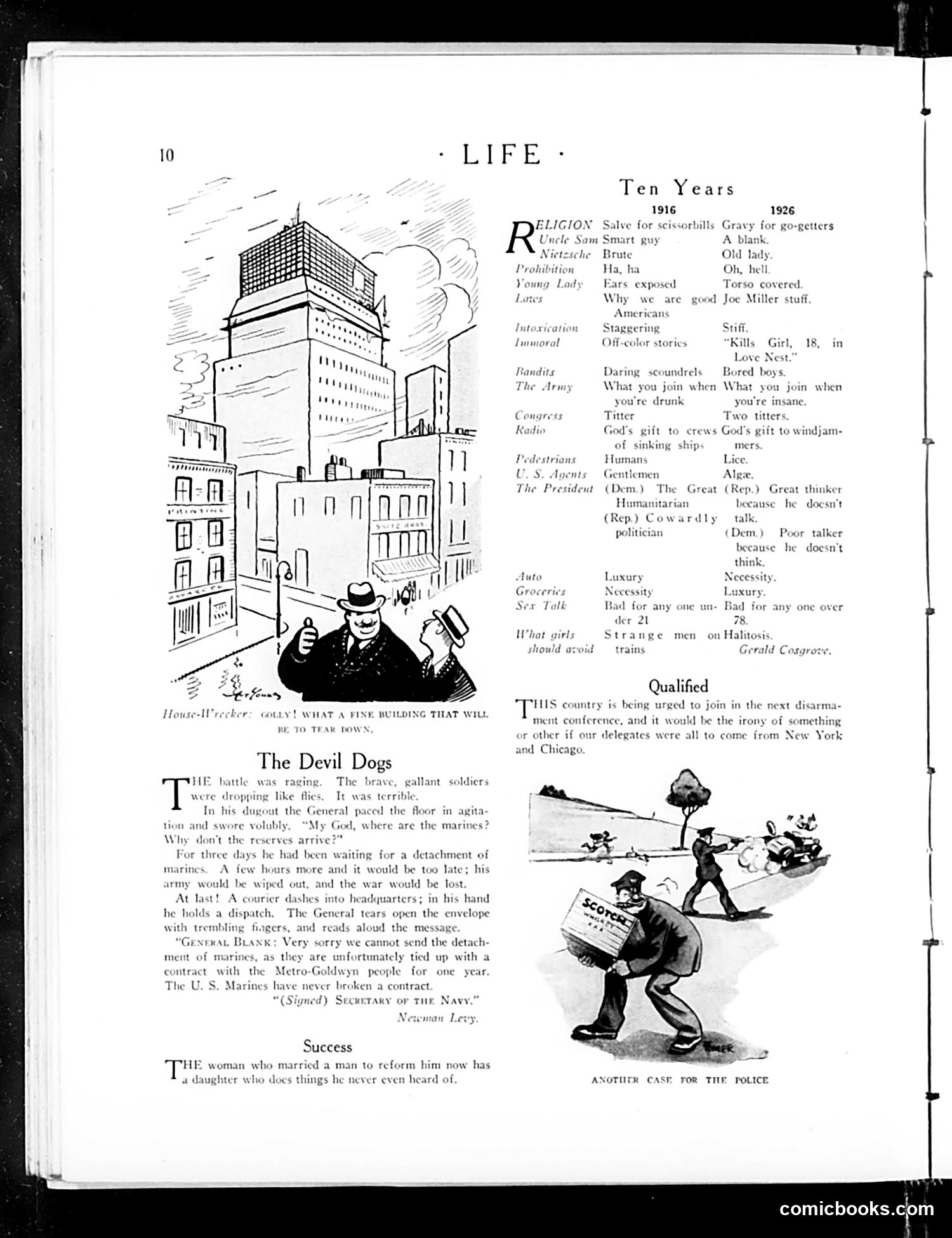 Life — March 18, 1926 — page 12 of 44