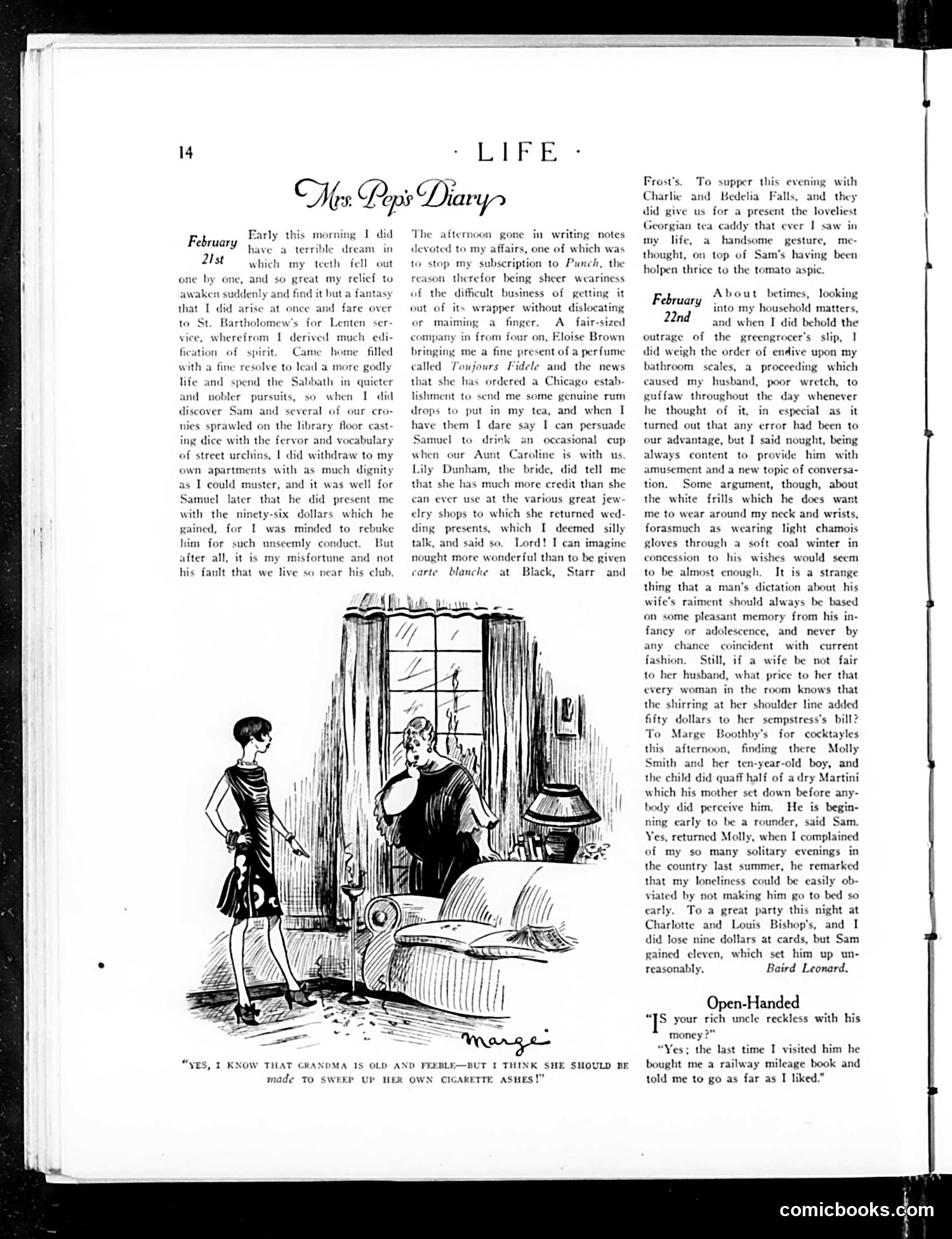 Life — March 18, 1926 — page 16 of 44