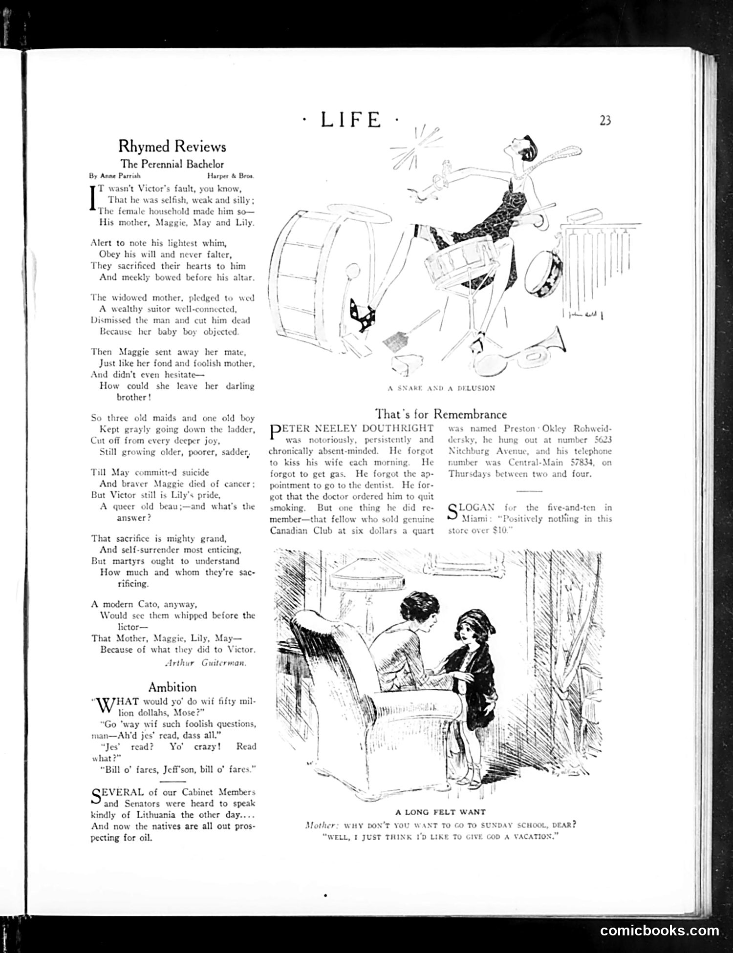 Life — March 18, 1926 — page 25 of 44