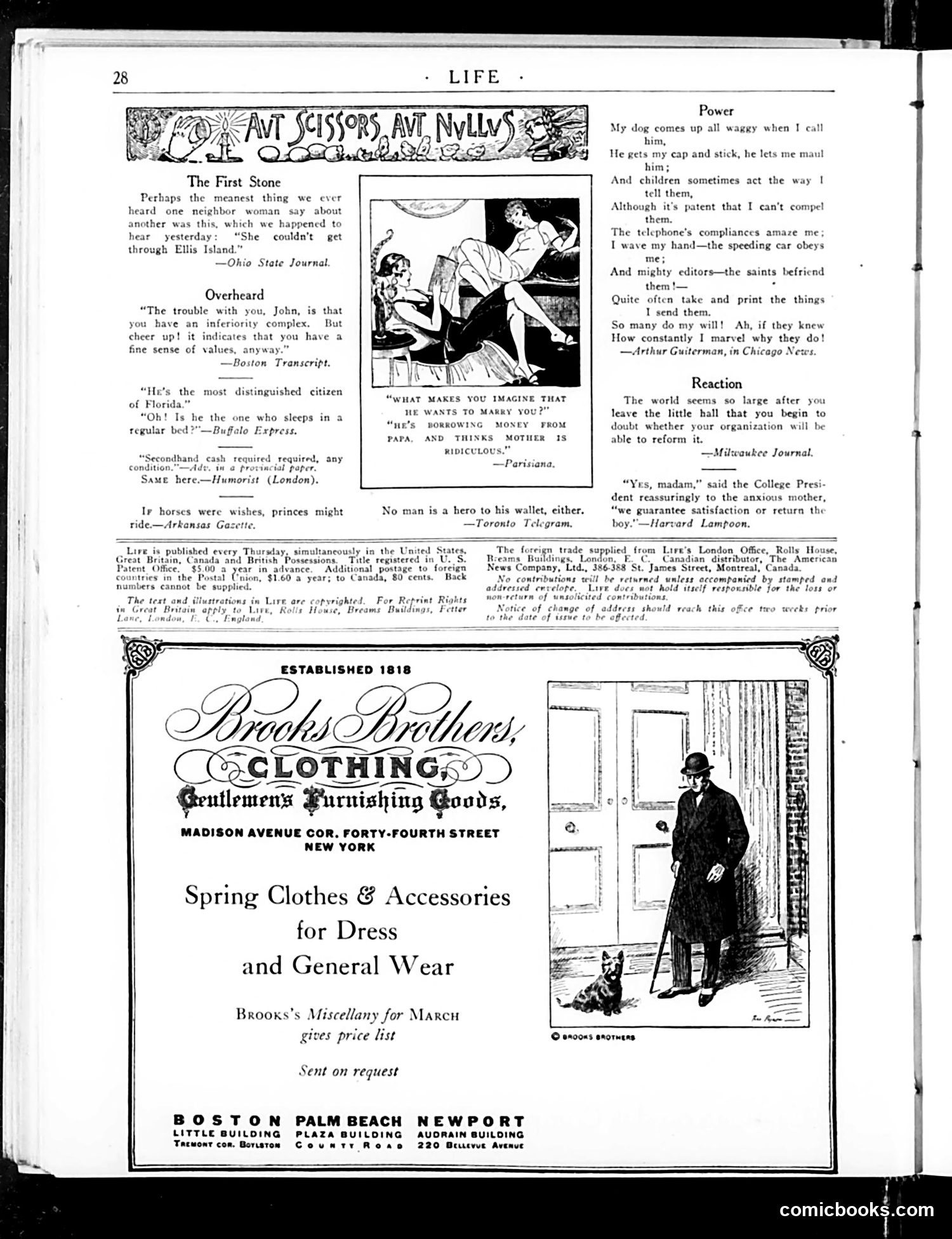 Life — March 25, 1926 — page 30 of 40