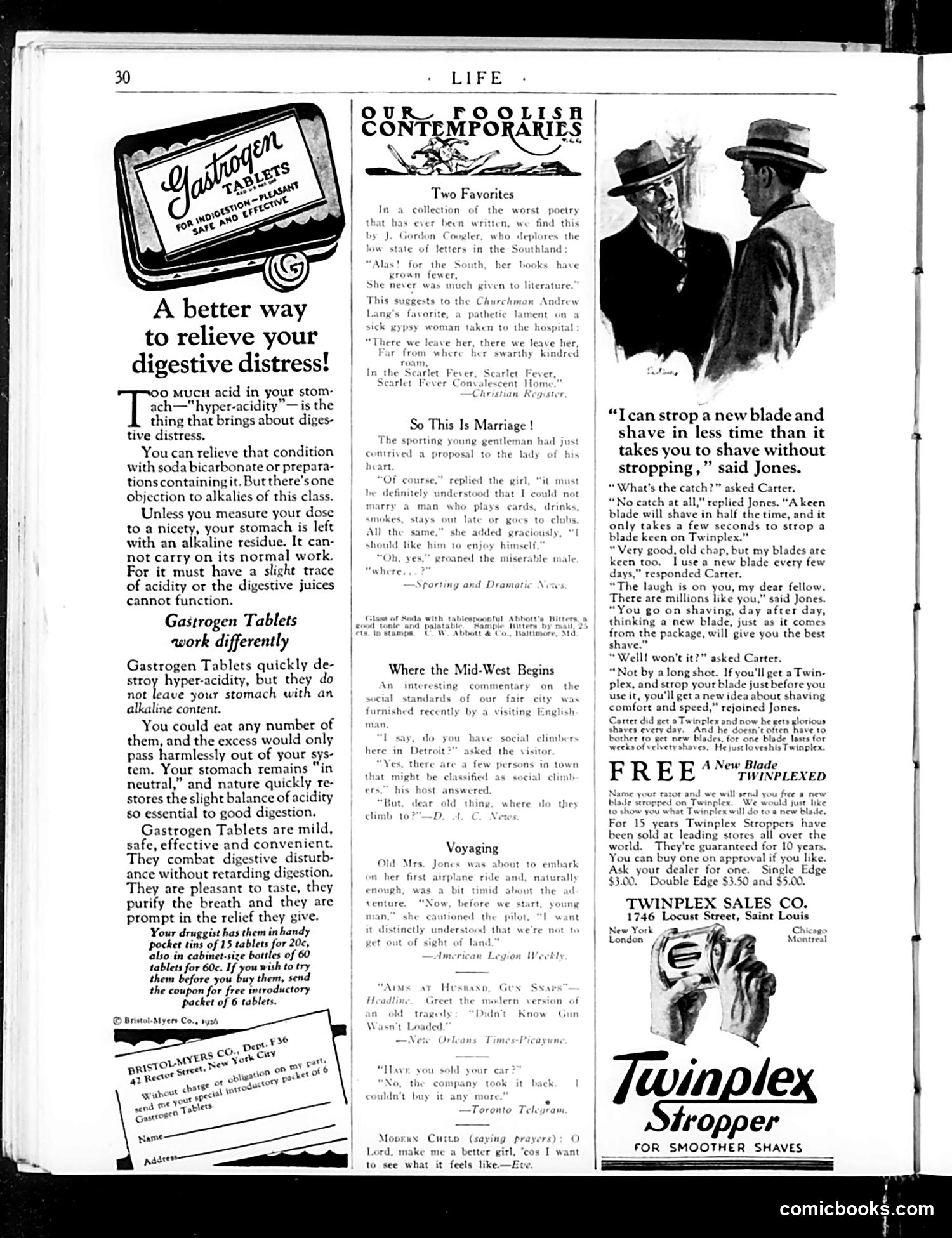 Life — March 25, 1926 — page 32 of 40